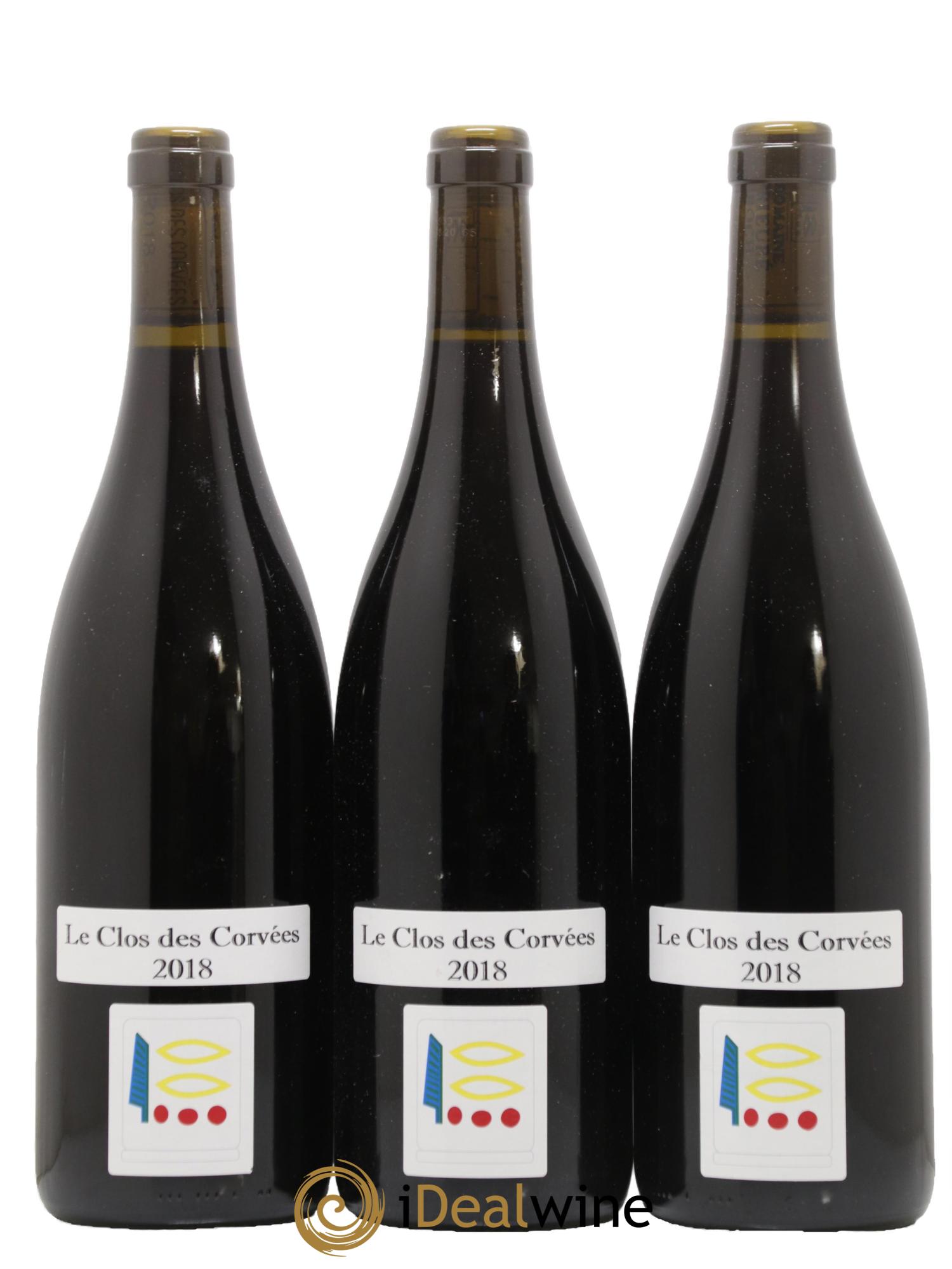 Nuits-Saint-Georges 1er Cru Le Clos des Corvées Prieuré Roch 2018 - Lot de 3 bouteilles - 0
