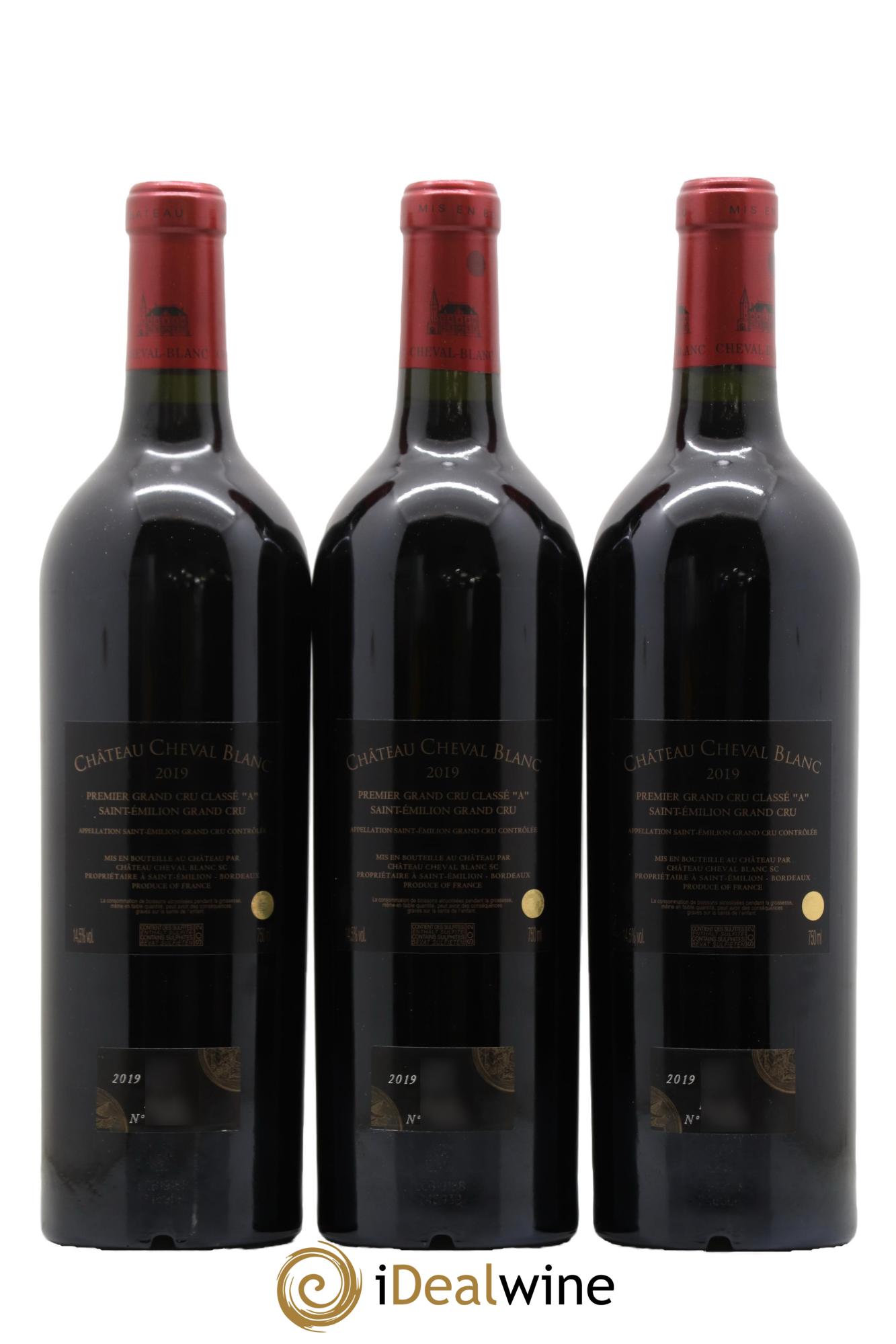 Château Cheval Blanc 1er Grand Cru Classé A 2019 - Lot de 6 bouteilles - 4