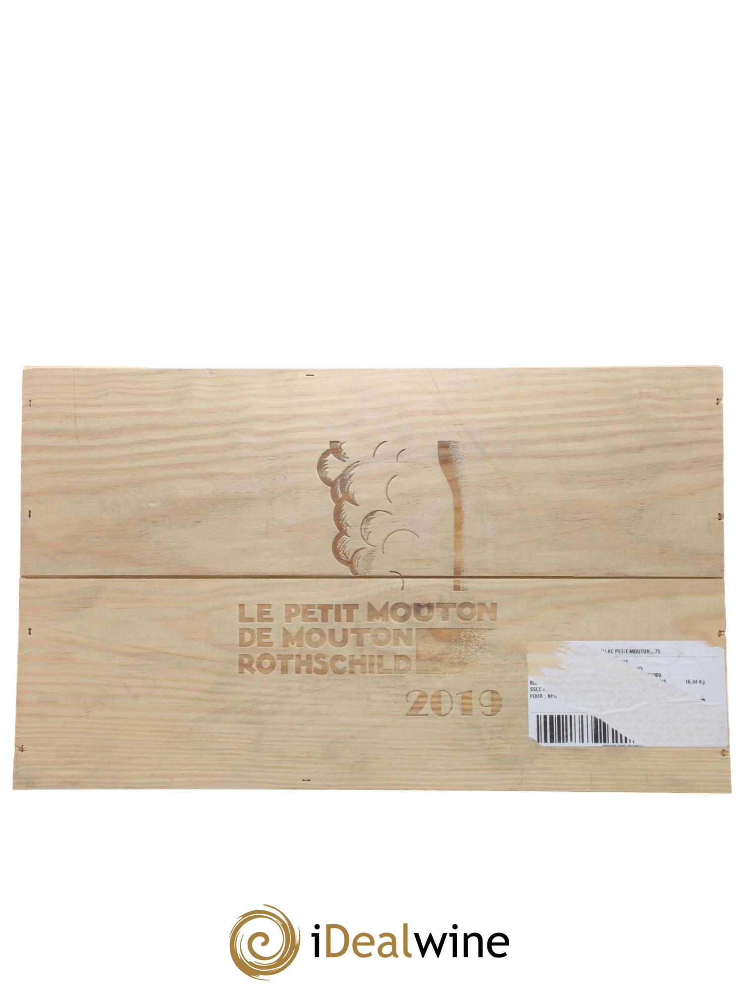 Petit Mouton Second Vin 2019 - Lot de 6 bouteilles - 5