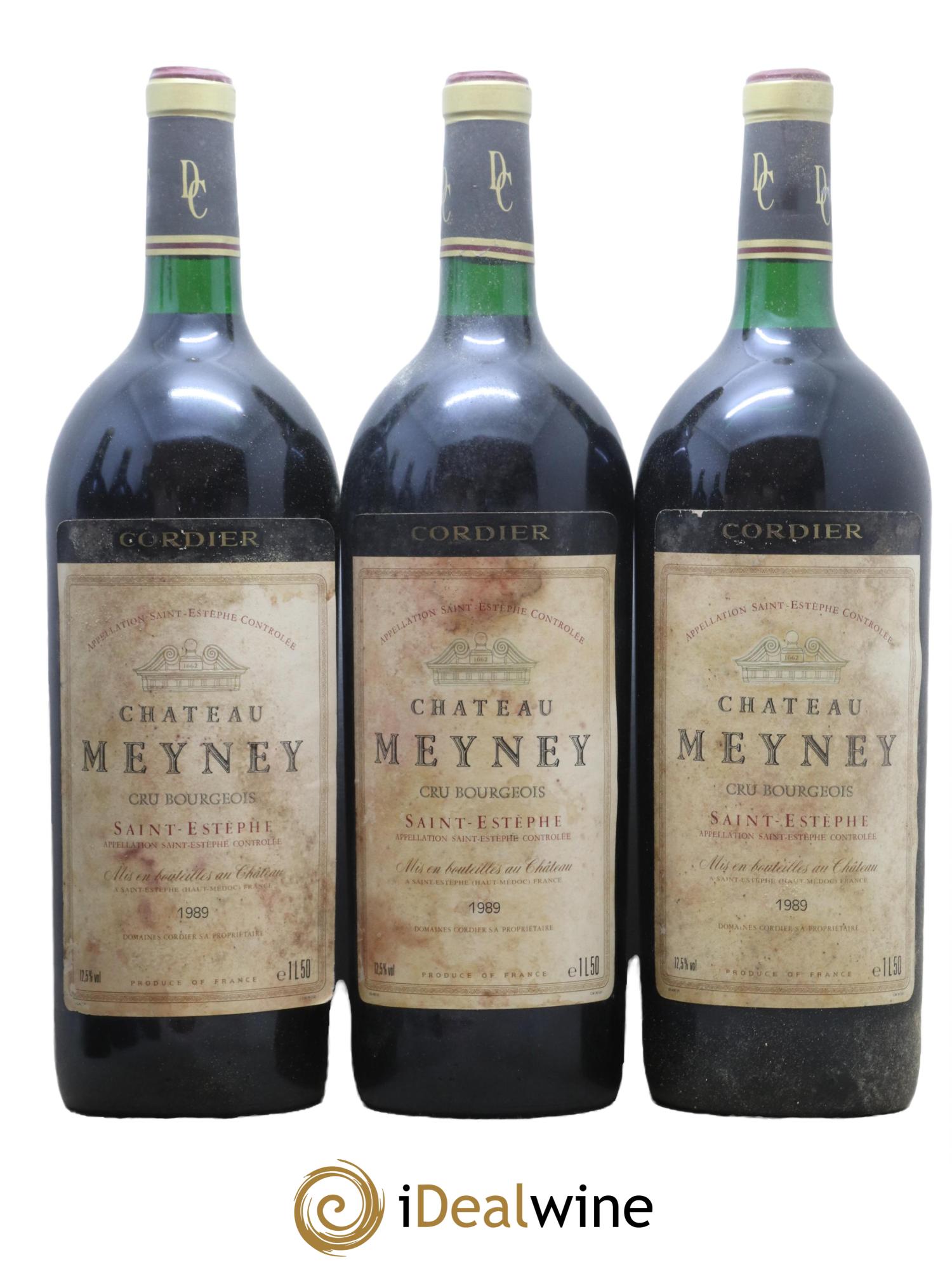 Château Meyney 1989 - Lot de 6 magnums - 1