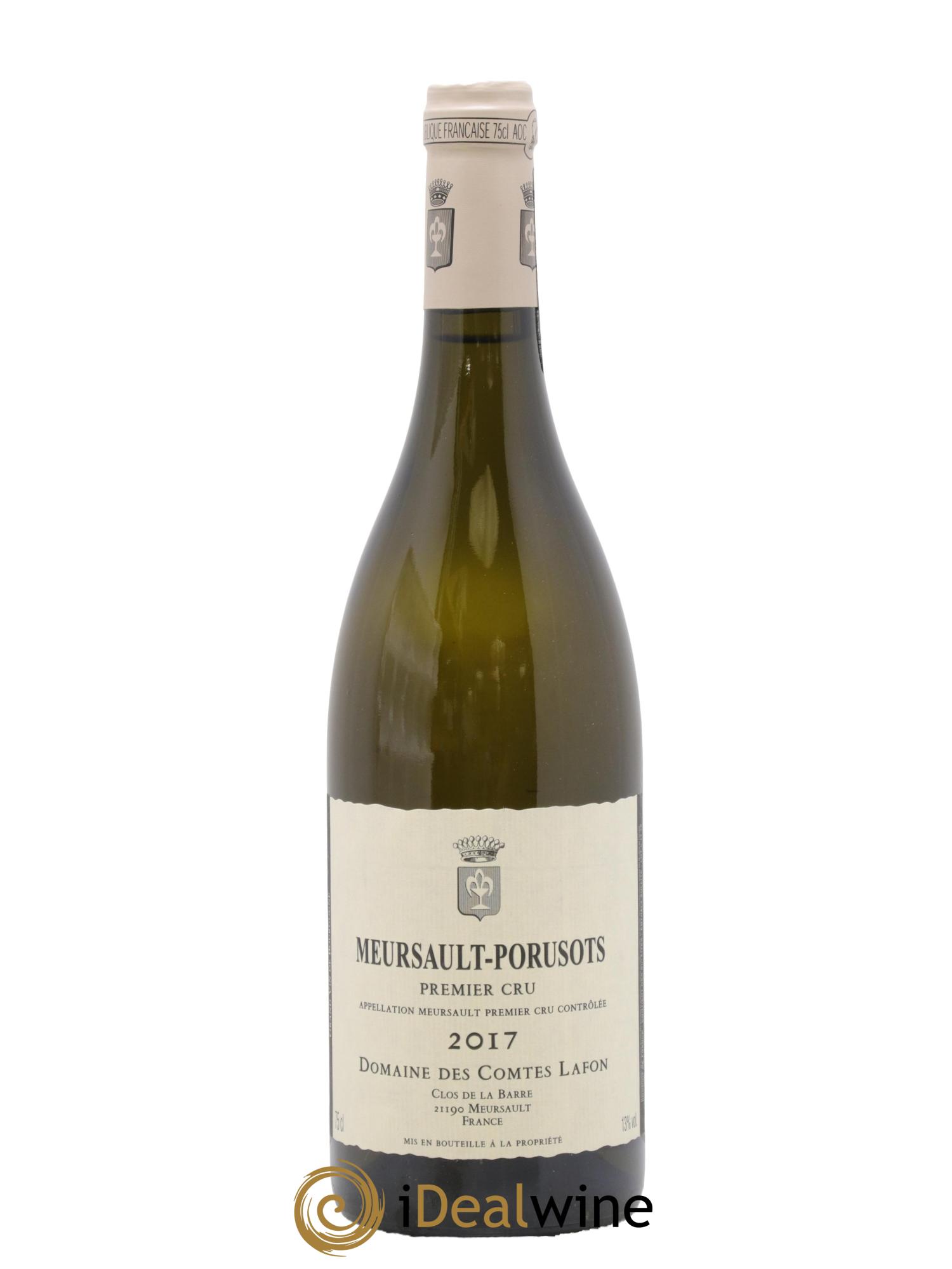 Meursault 1er Cru Porusots Comtes Lafon (Domaine des) 2017 - Posten von 1 Flasche - 0
