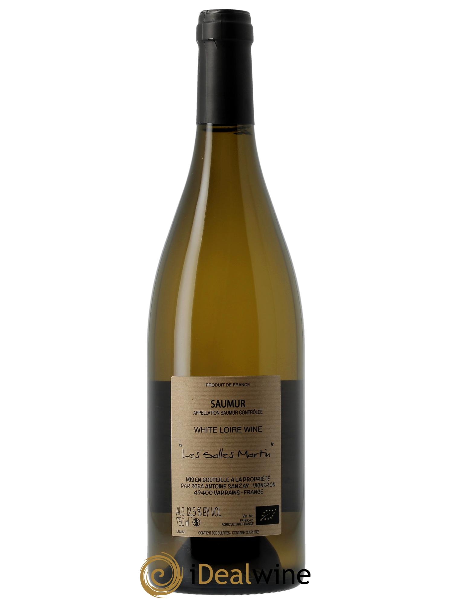 Saumur Les Salles Martin Antoine Sanzay 2021 - Lot of 1 bottle - 1