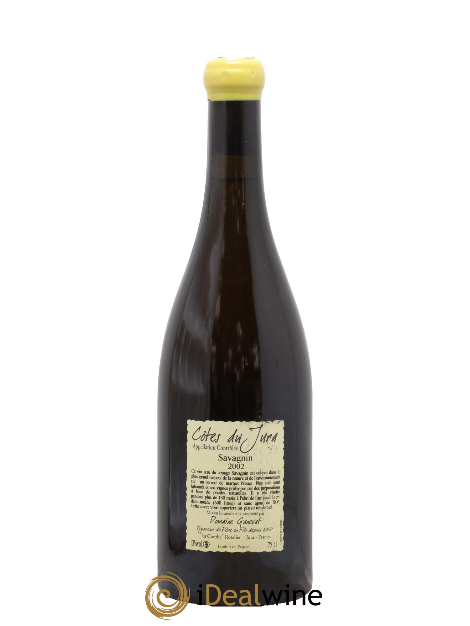 Côtes du Jura Les Vignes de mon Père Jean-François Ganevat (Domaine) 2002 - Lot of 1 bottle - 1