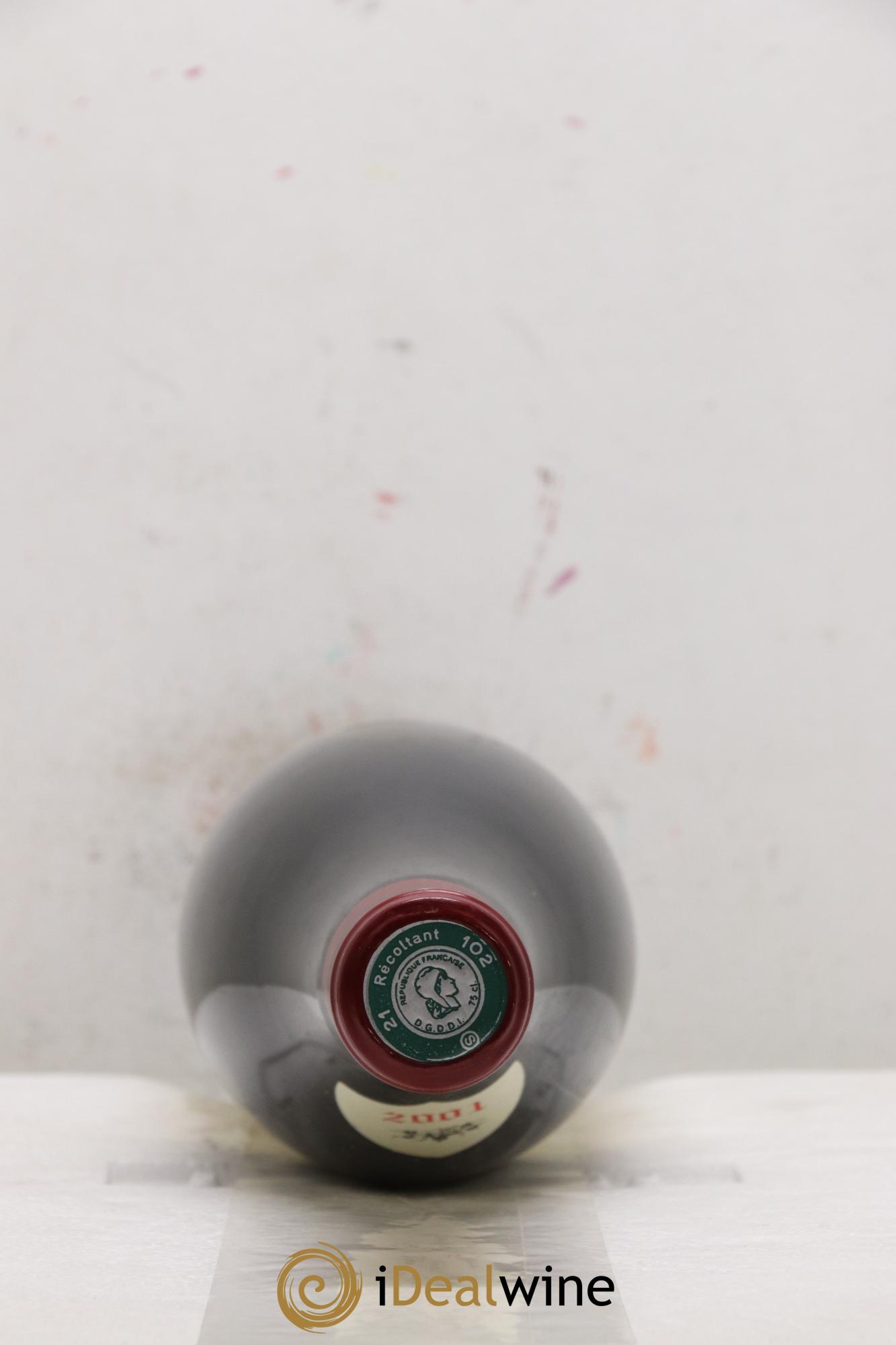 Clos de Vougeot Grand Cru Denis Mortet (Domaine) 2001 - Lotto di 3 bottiglie - 1