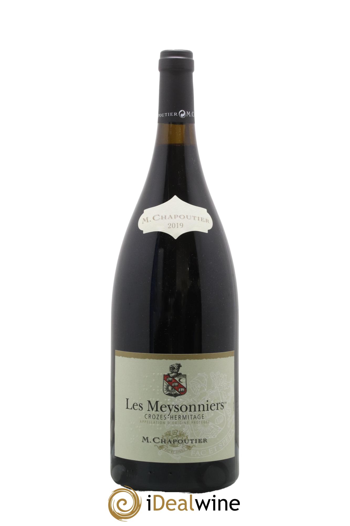 Crozes-Hermitage Les Meysonniers Chapoutier 2019 - Lot de 1 magnum - 0