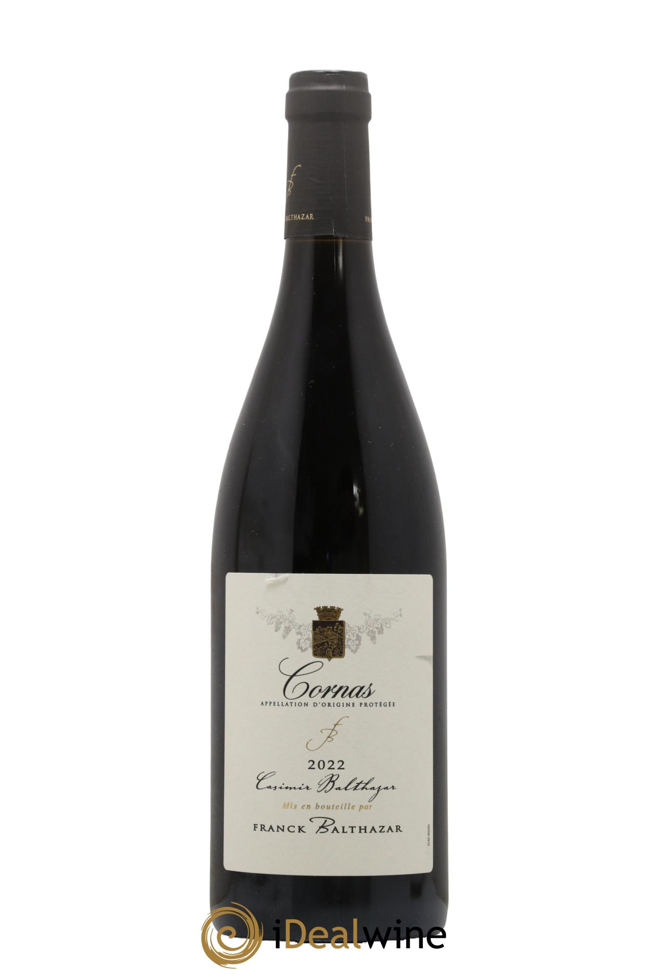 Cornas Cuvée Casimir Balthazar Franck Balthazar (Domaine) 2022 - Posten von 1 Flasche - 0