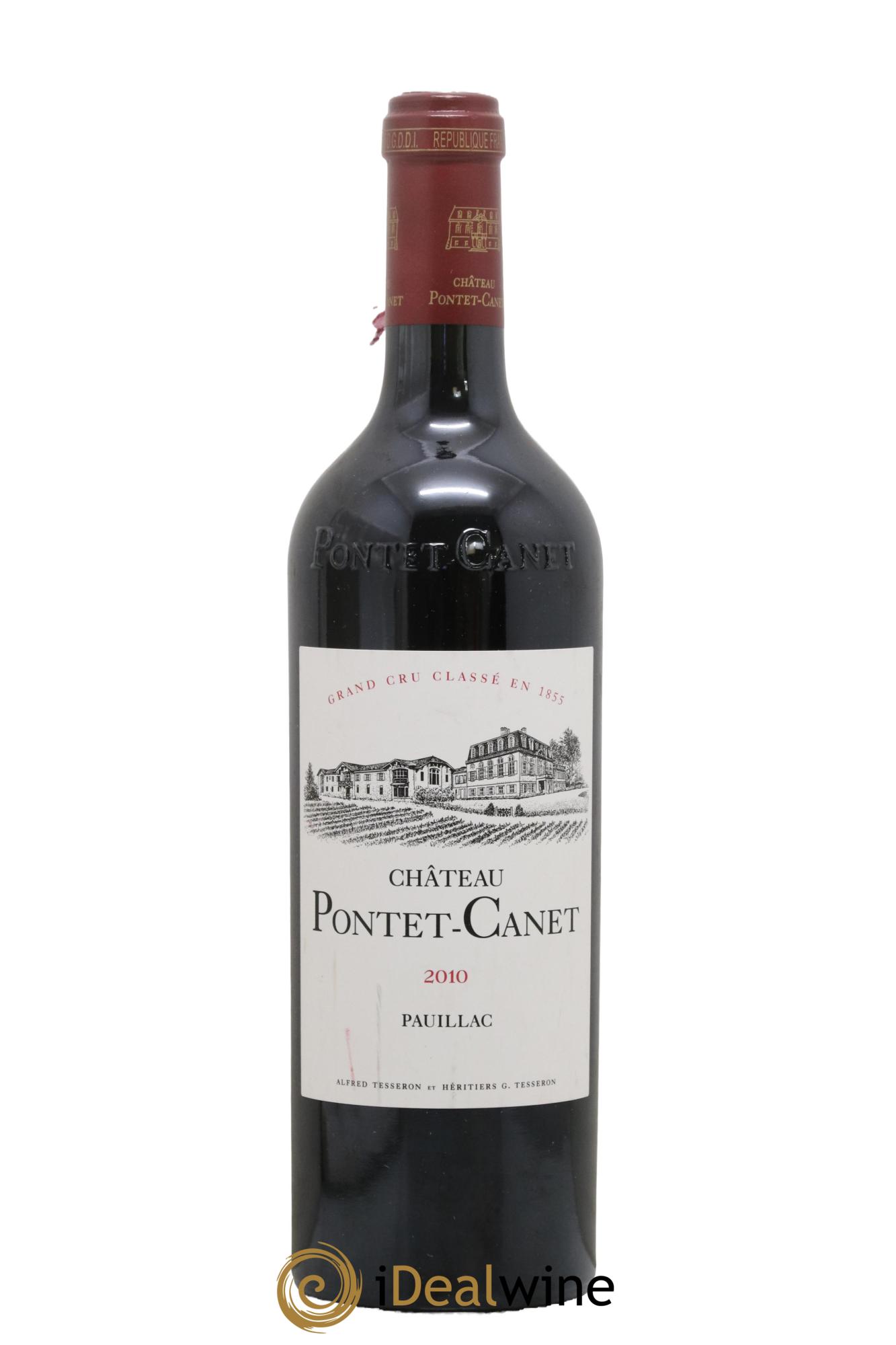 Château Pontet Canet 5ème Grand Cru Classé 2010 - Lot of 1 bottle - 0