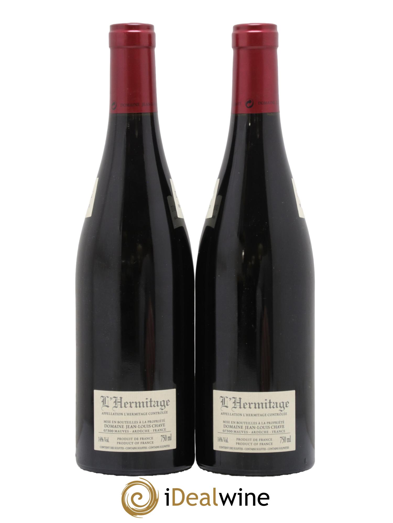 Hermitage Jean-Louis Chave 2012 - Lot of 2 bottles - 1