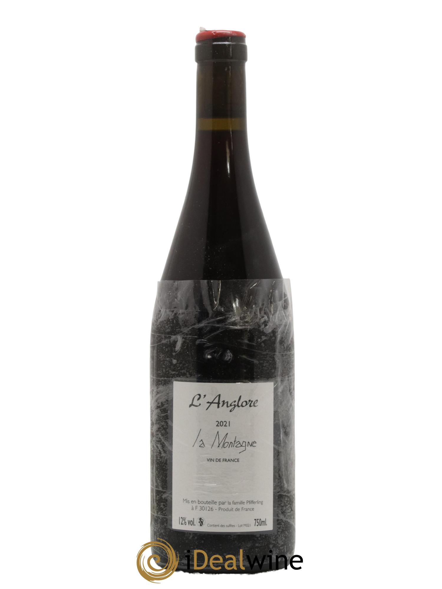 Vin de France La Montagne L'Anglore 2021 - Lot de 1 bouteille - 1