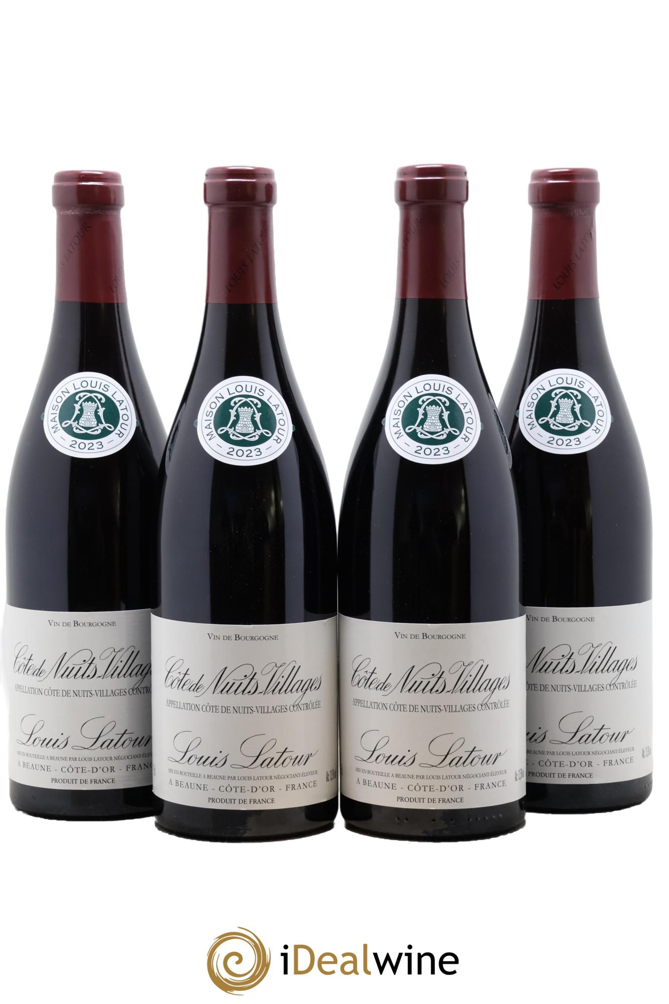 Côte de Nuits-Villages Louis Latour 2023 - Lot of 4 bottles - 0