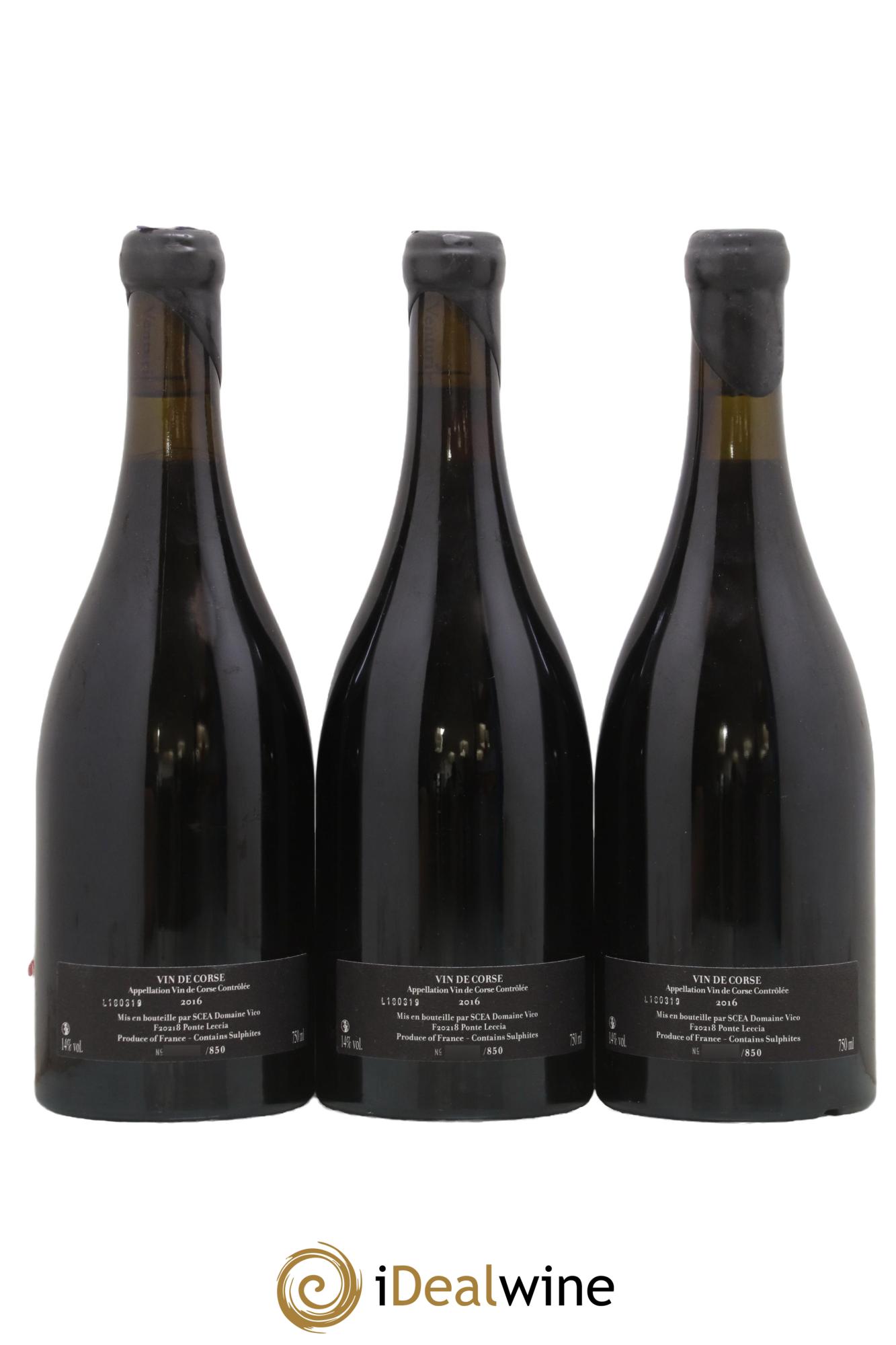 Vin de Corse Le Chemin de Croix Clos Venturi 2016 - Lotto di 3 bottiglie - 1