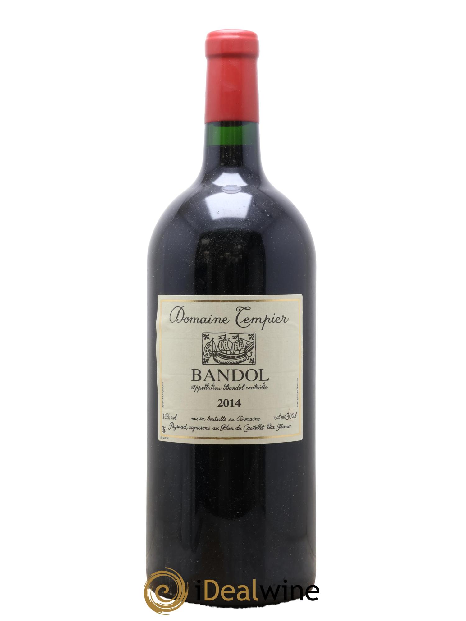 Bandol Domaine Tempier Famille Peyraud 2014 - Lot de 1 double magnum - 0