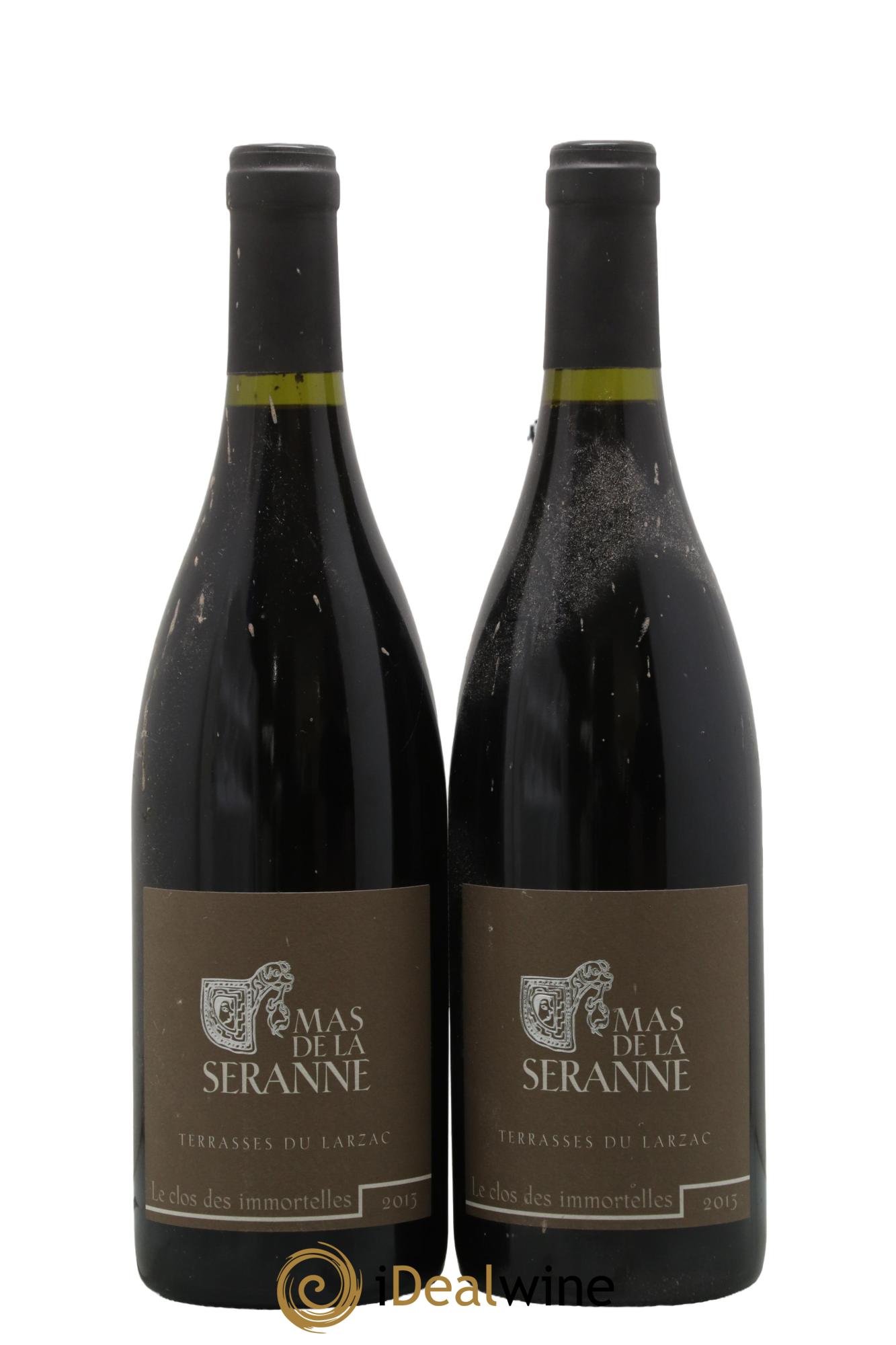 Terrasses du Larzac Le Clos des Immortelles Mas de la Seranne 2013 - Lot de 2 bouteilles - 0