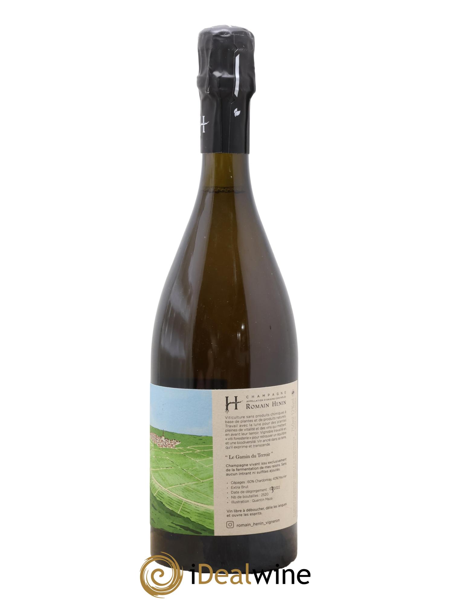 Gamin du Terroir Romain Henin - Lot de 1 bouteille - 1