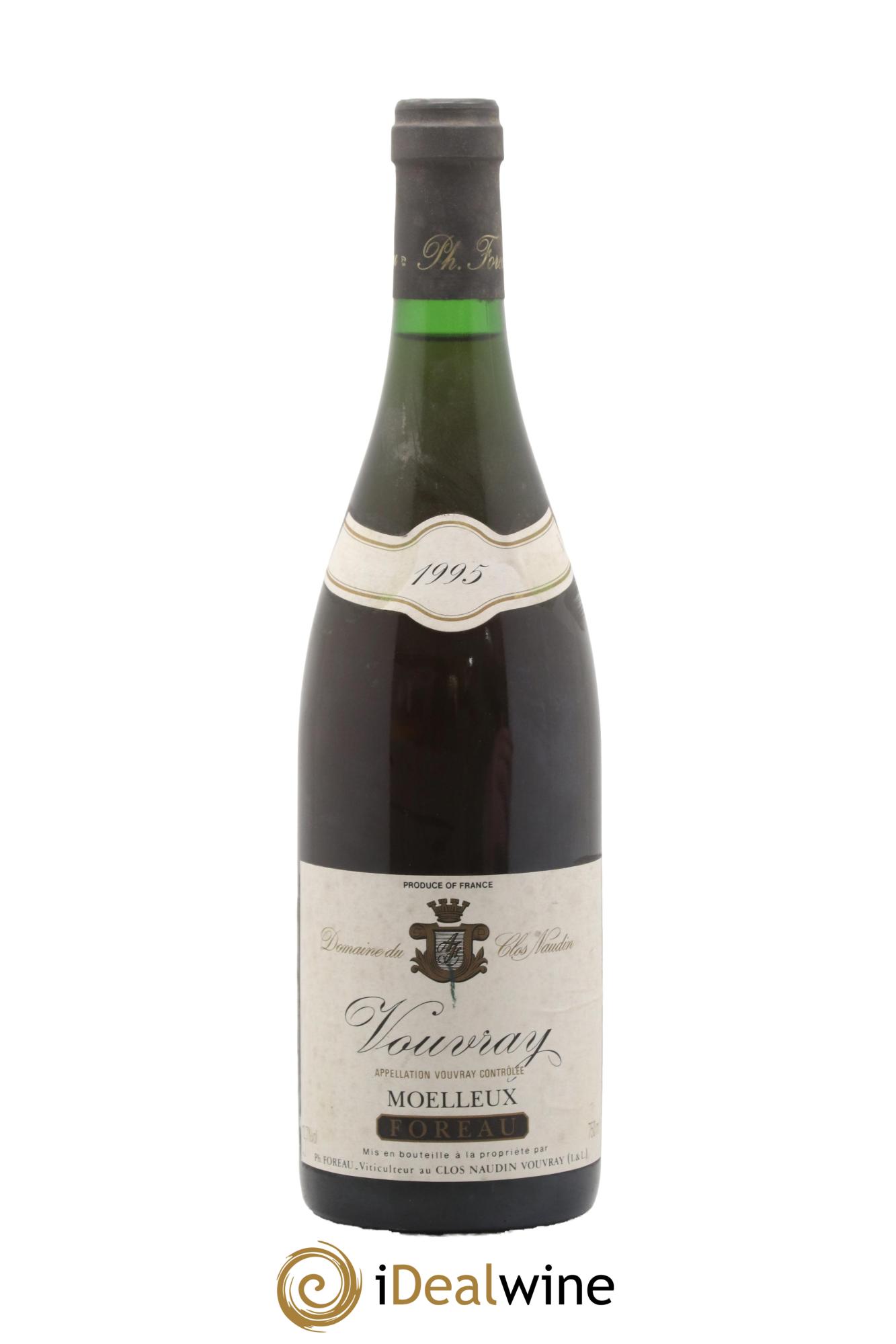 Vouvray Moelleux Clos Naudin - Philippe Foreau 1995 - Lot of 1 bottle - 0