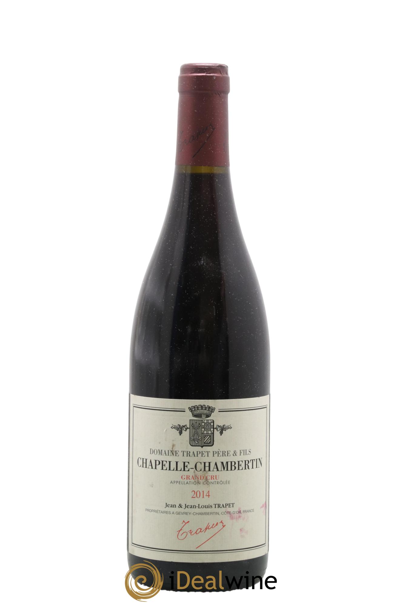Chapelle-Chambertin Grand Cru Domaine Trapet 2014 - Lot de 1 bouteille - 0