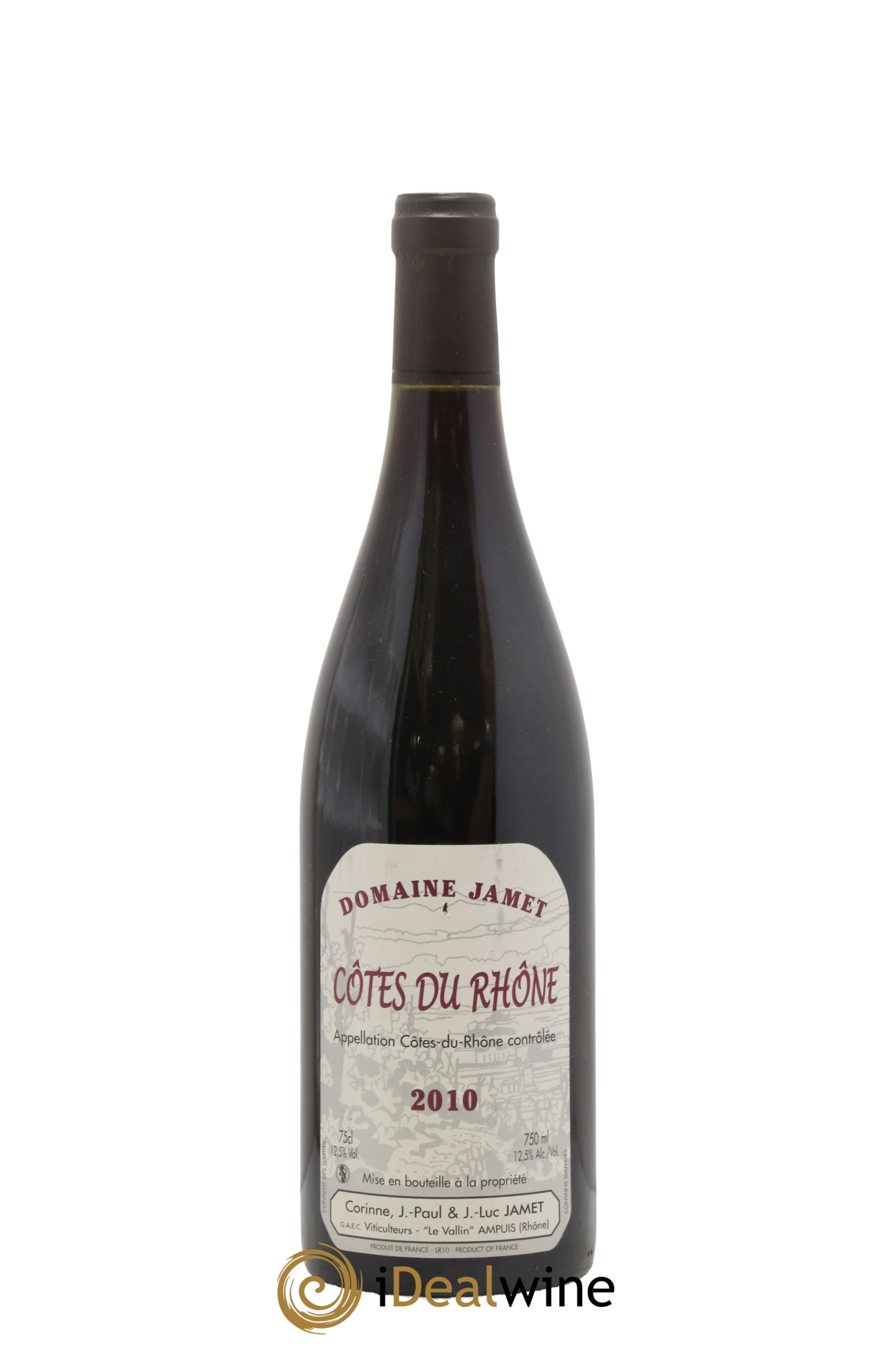 Côtes-du-Rhône Jamet (Domaine) 2010 - Lot of 1 bottle - 0