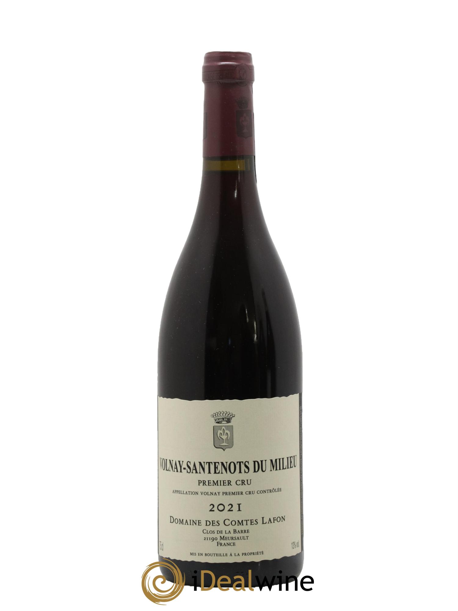 Volnay 1er Cru Santenots du Milieu Comtes Lafon (Domaine des) 2021 - Lot de 1 bouteille - 0