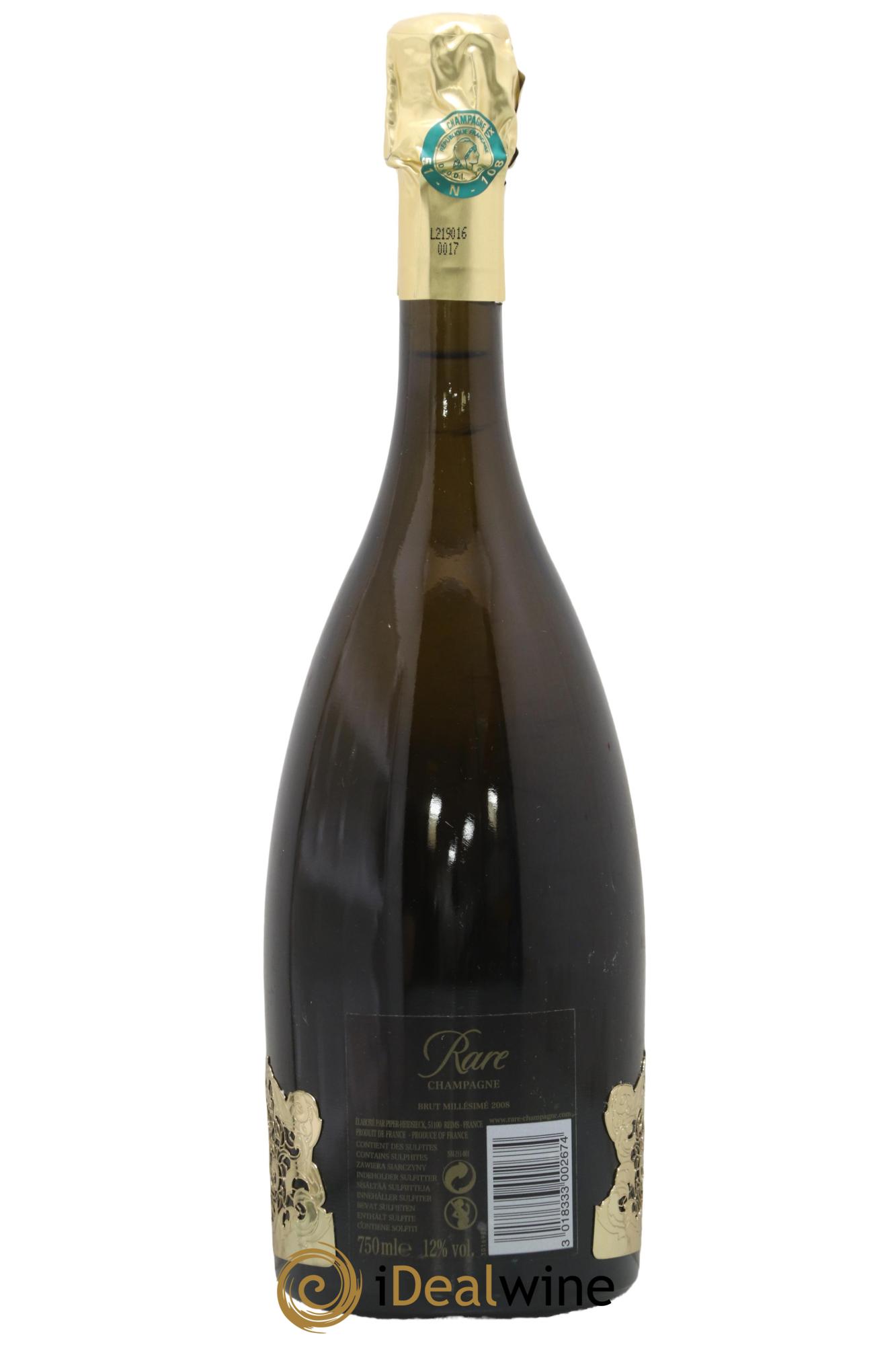 Rare Rare Champagne 2008 - Lot of 1 bottle - 1