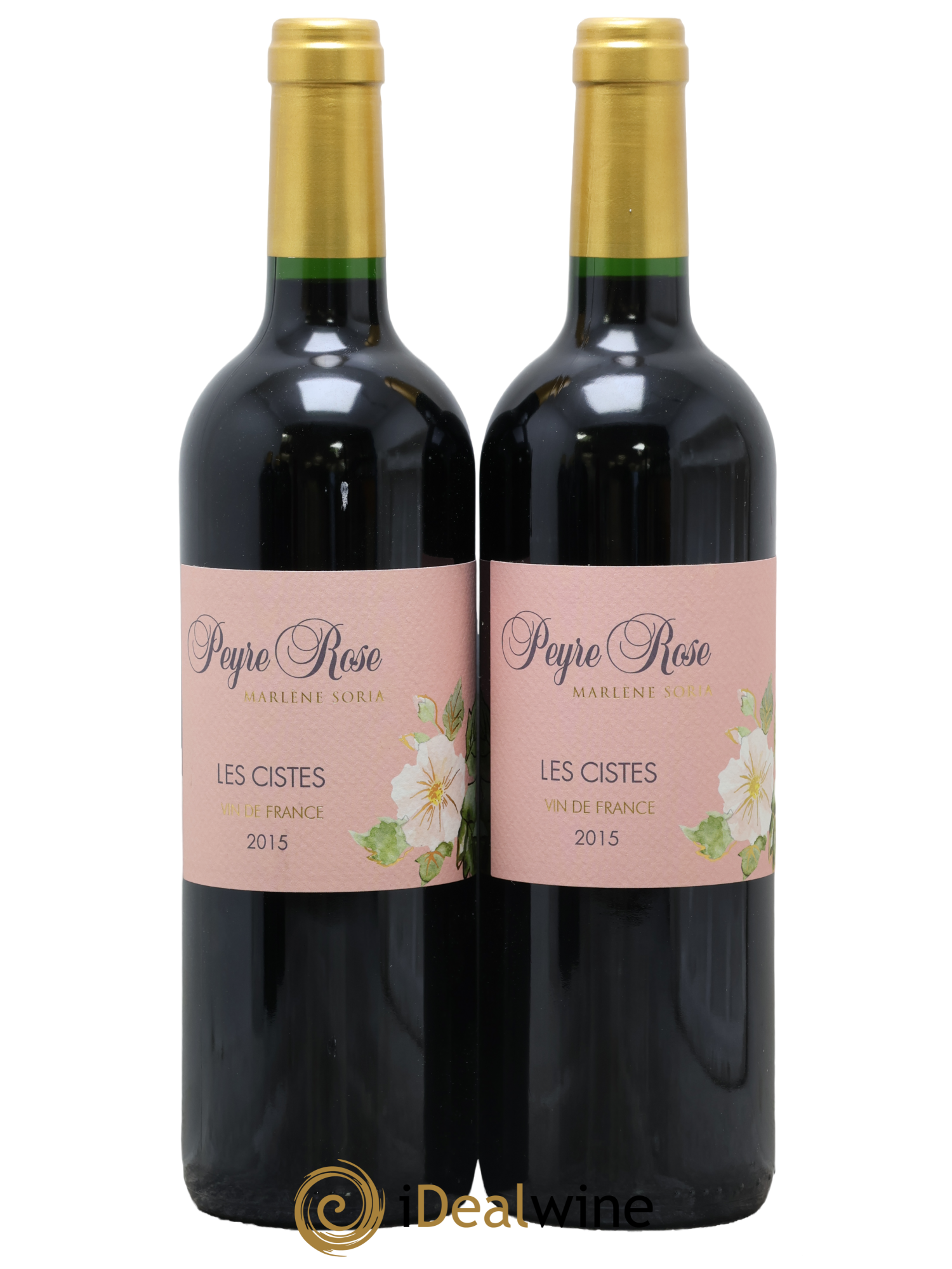 Vin de France (anciennement Coteaux du Languedoc) Domaine Peyre Rose Les Cistes Marlène Soria 2015 - Lot de 2 bouteilles - 0