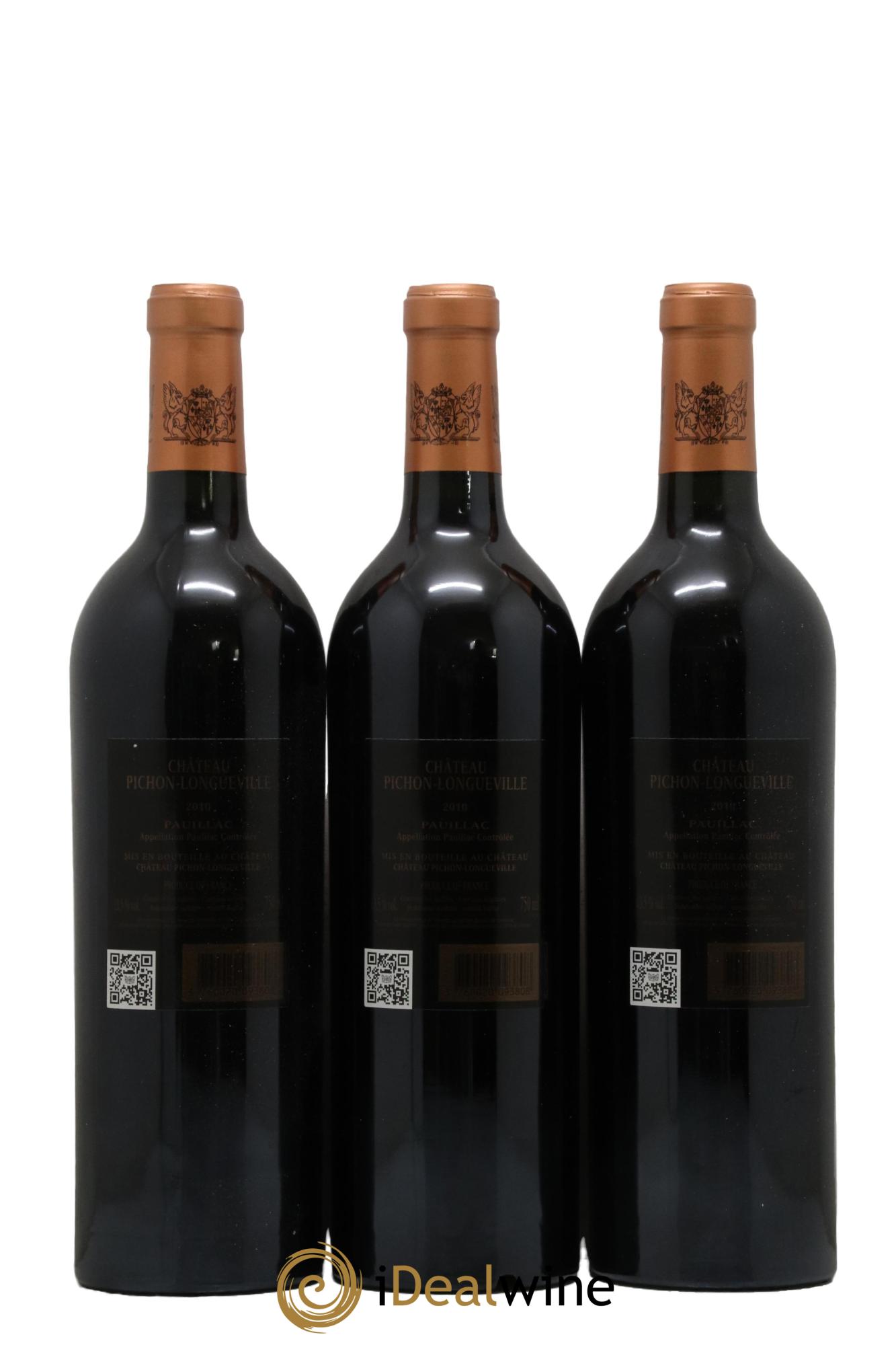 Pichon Longueville Baron 2ème Grand Cru Classé 2010 - Posten von 12 Flaschen - 2
