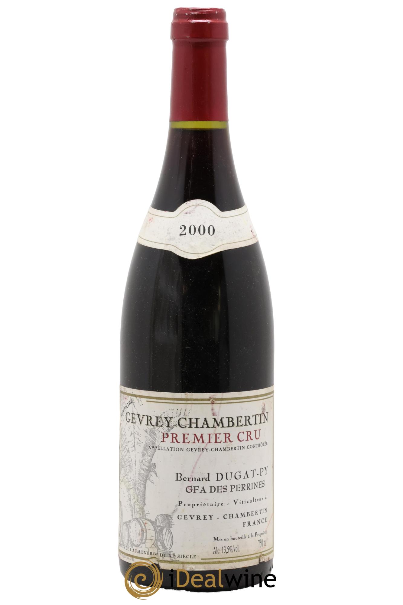Gevrey-Chambertin 1er Cru Dugat-Py 2000 - Posten von 1 Flasche - 0