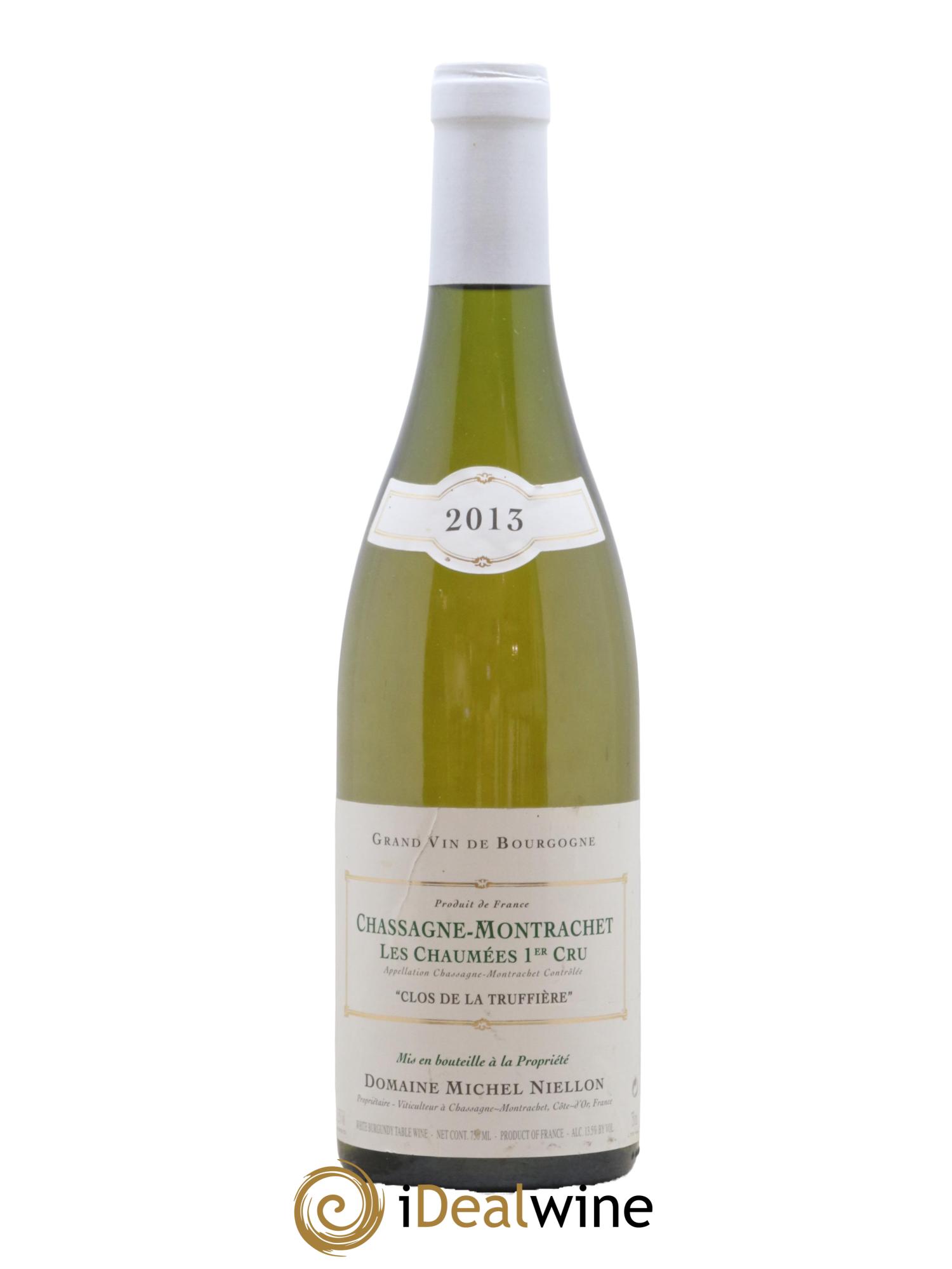 Chassagne-Montrachet 1er Cru Les Chaumées Clos de la Truffière Michel Niellon (Domaine) 2013 - Lot de 1 bouteille - 0