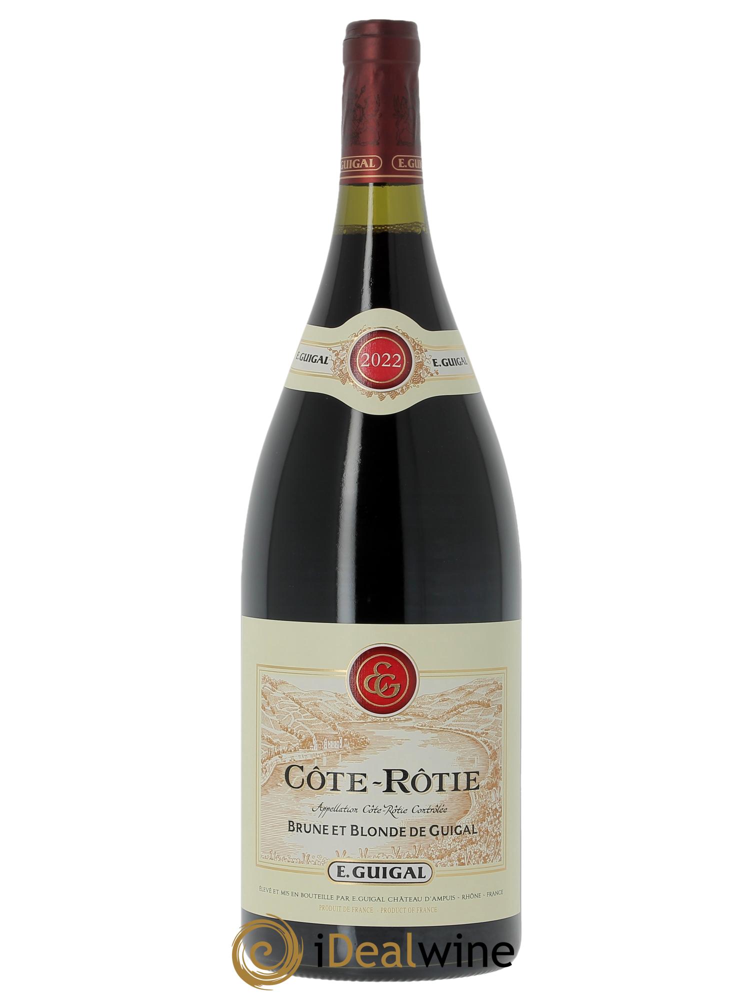 Côte-Rôtie Côtes Brune et Blonde Guigal 2022 - Lot de 1 magnum - 0