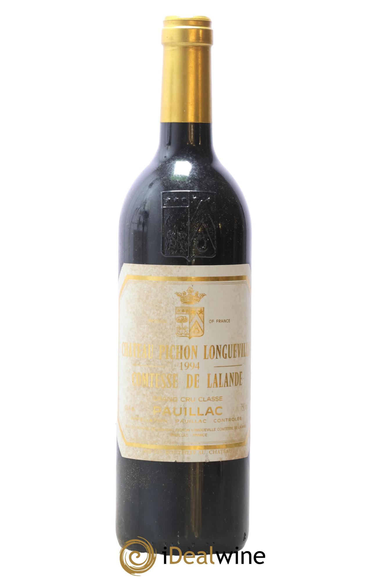Château Pichon Longueville Comtesse de Lalande 2ème Grand Cru Classé 1994 - Posten von 1 Flasche - 0