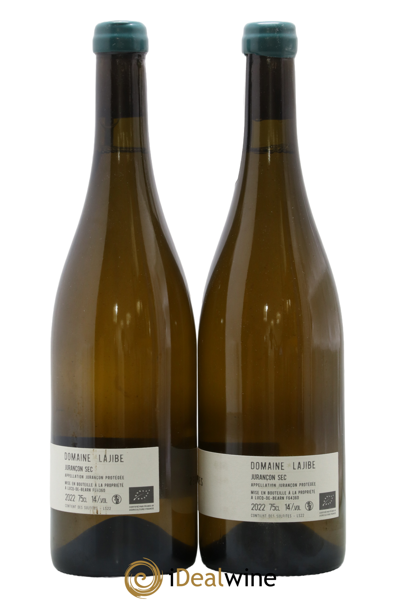 Jurançon sec Serres-Seques Domaine Lajibe - Jean-Baptiste Semmartin 2022 - Lot de 2 bouteilles - 1