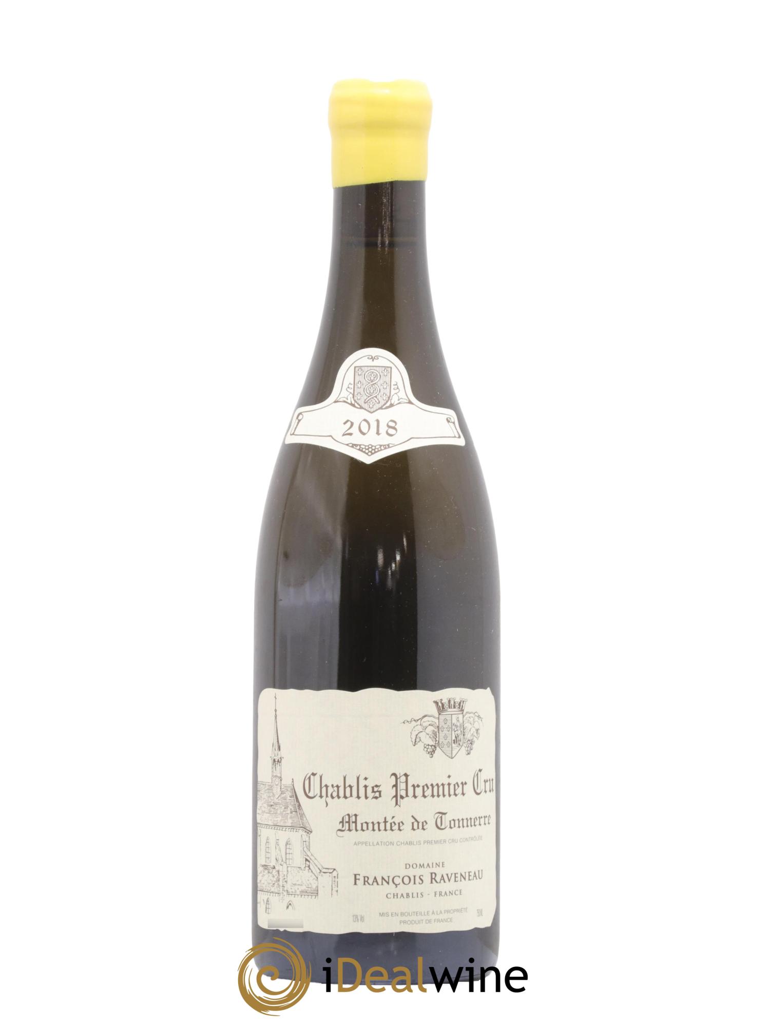 Chablis 1er Cru Montée de Tonnerre Raveneau (Domaine) 2018 - Lot de 1 bouteille - 0