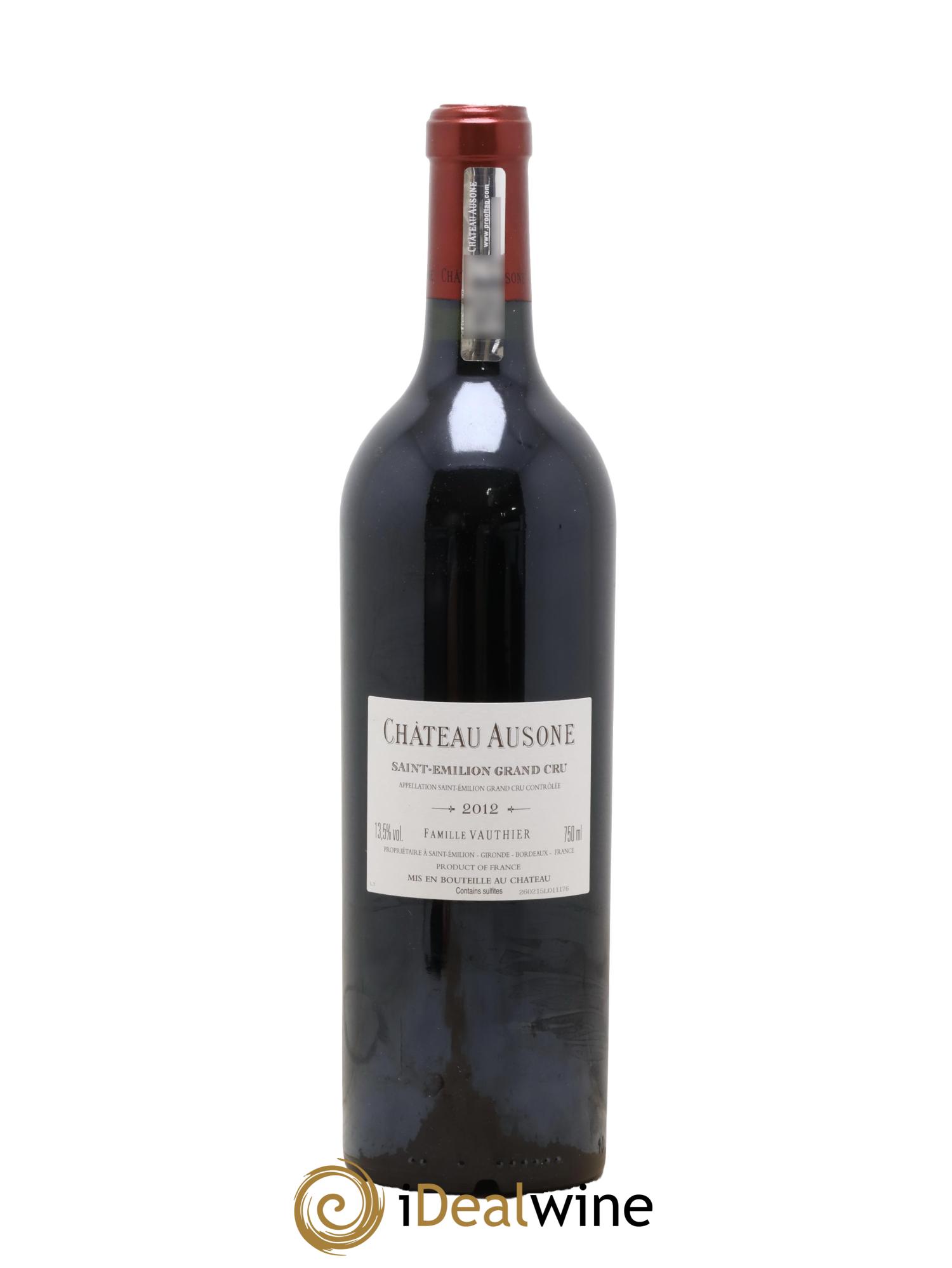 Château Ausone 1er Grand Cru Classé A 2012 - Lot of 1 bottle - 1