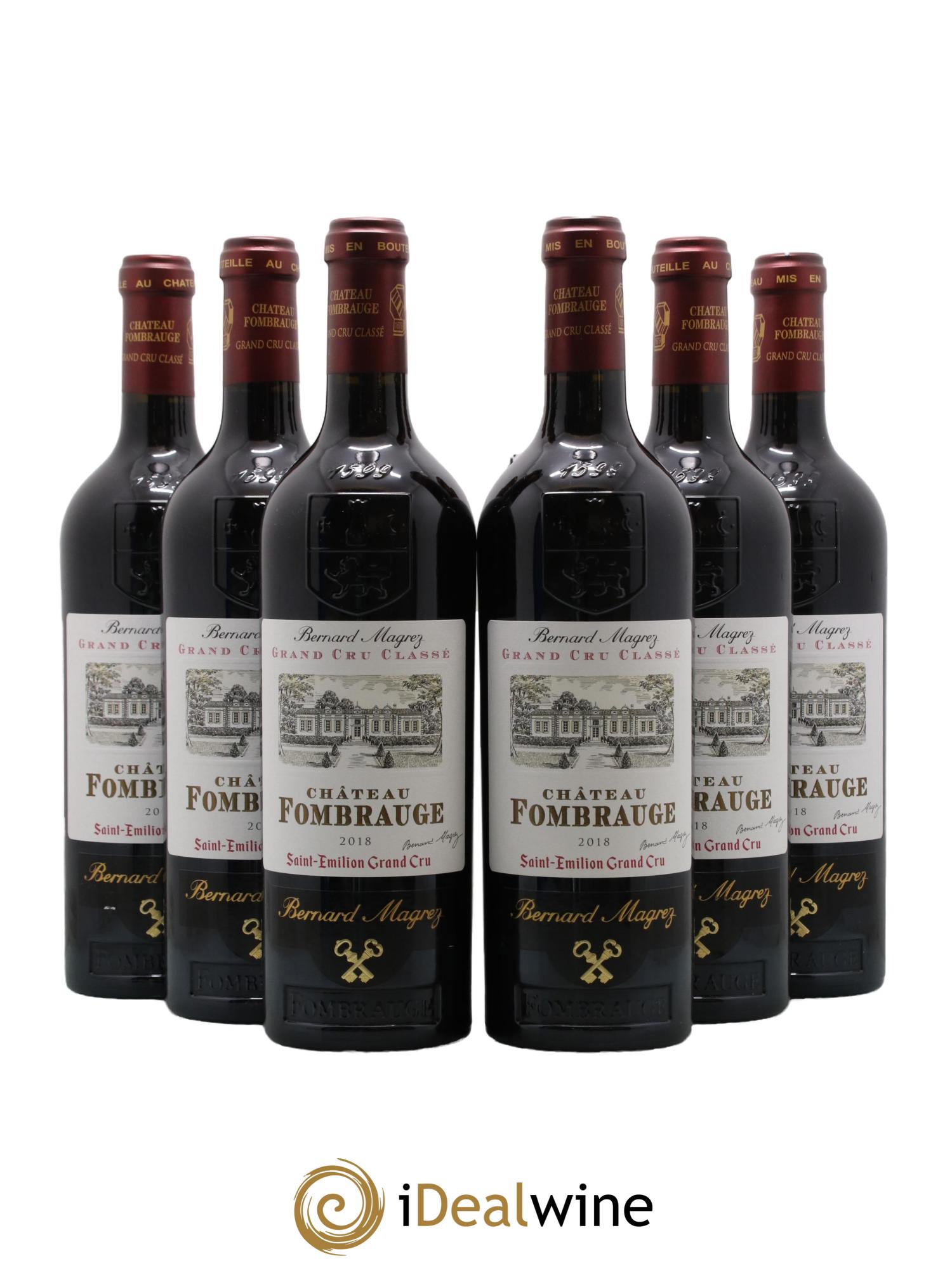Château Fombrauge Grand Cru Classé 2018 - Lot de 6 bouteilles - 0