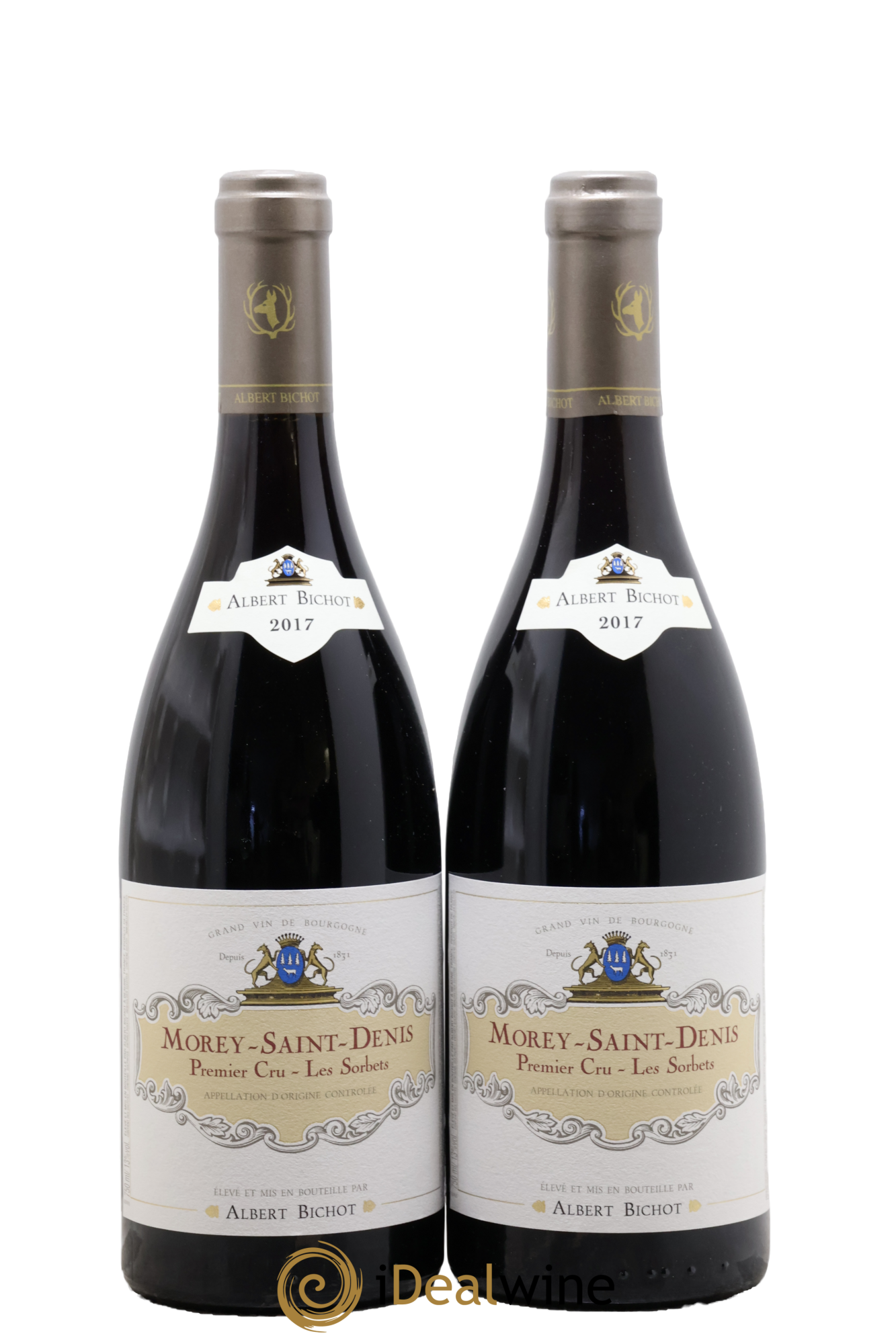 Morey-Saint-Denis 1er Cru Les Sorbets Albert Bichot 2017 - Lot de 2 bouteilles - 0