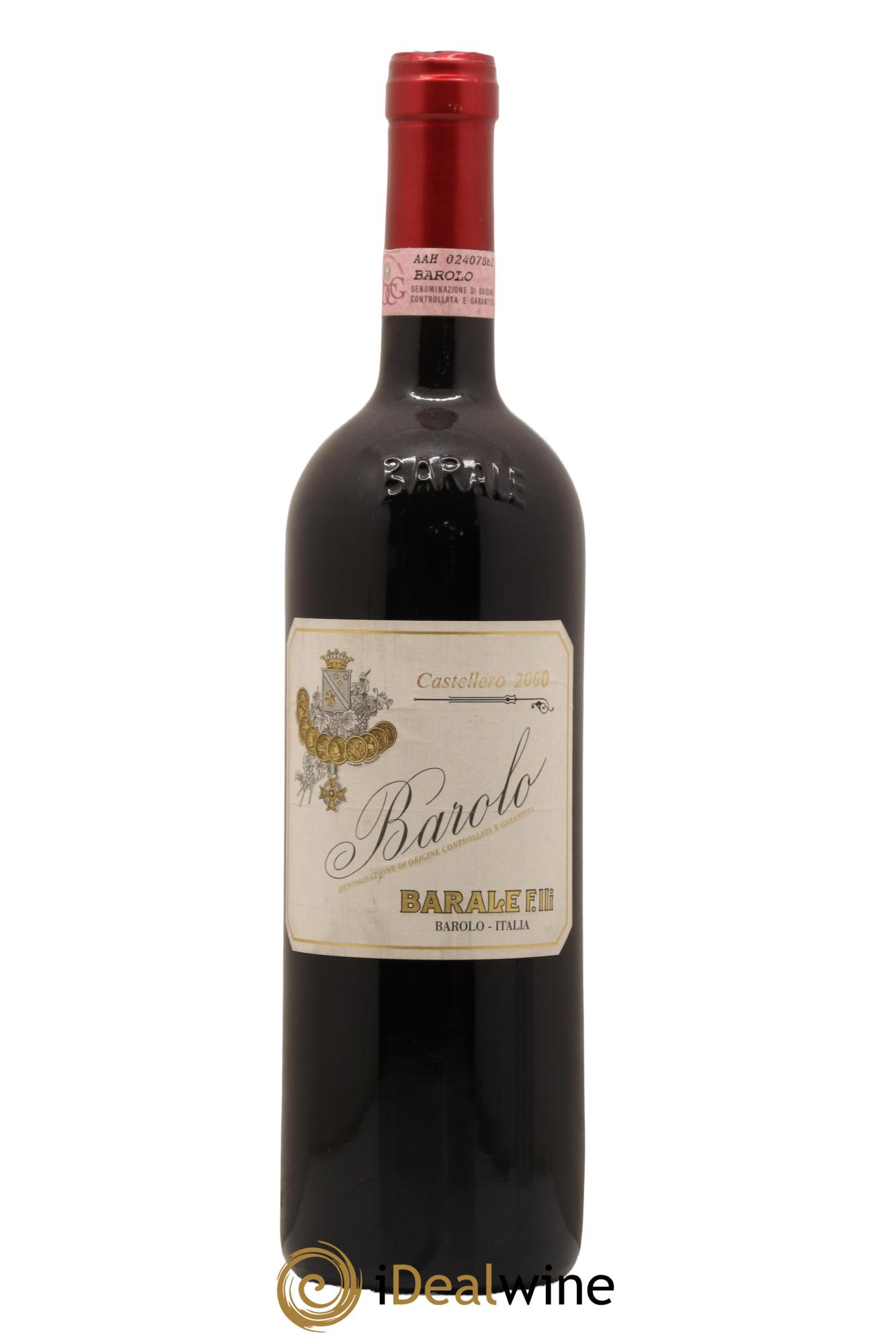 Barolo Castellero Barale Fratelli 2000 - Lot de 1 bouteille - 0
