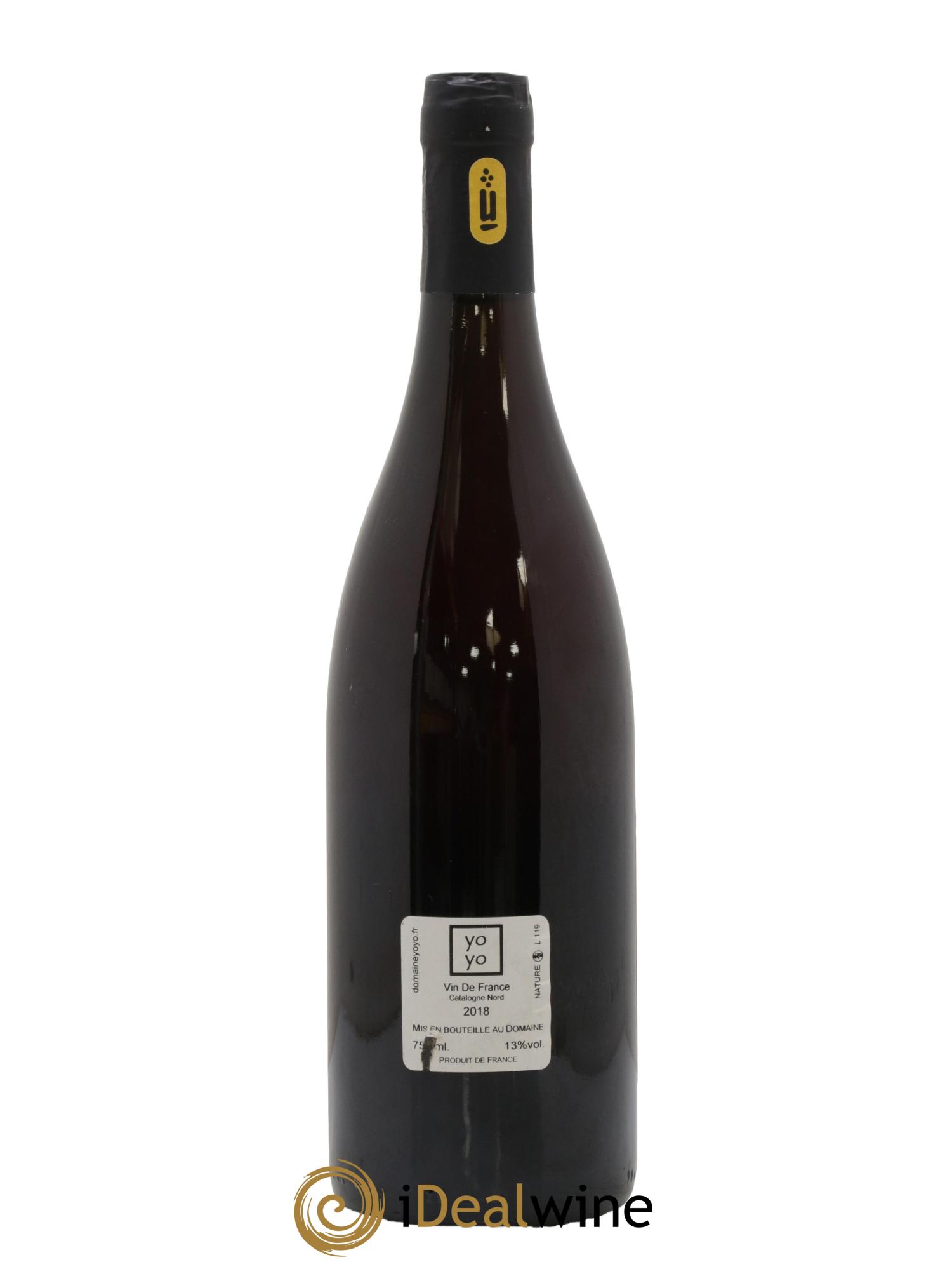 Vin de France La Vierge Rouge Domaine Yoyo 2018 - Lot de 1 bouteille - 1