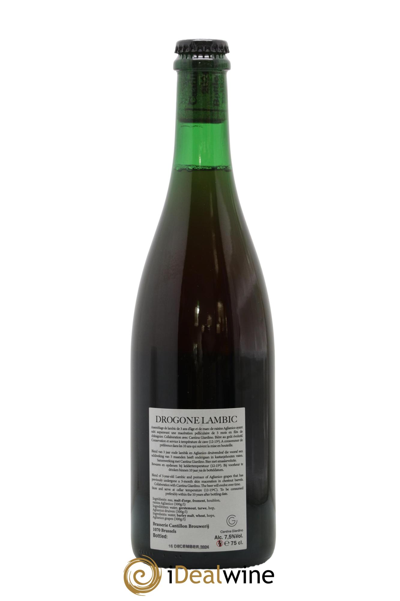Bière Drogone Cantiollon 2024 - Lot of 1 bottle - 1
