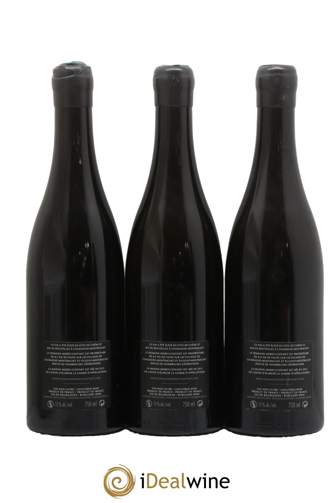 Chassagne-Montrachet 1er Cru En Cailleret Morey-Coffinet (Domaine) 2017 - Lot de 3 bouteilles - 1
