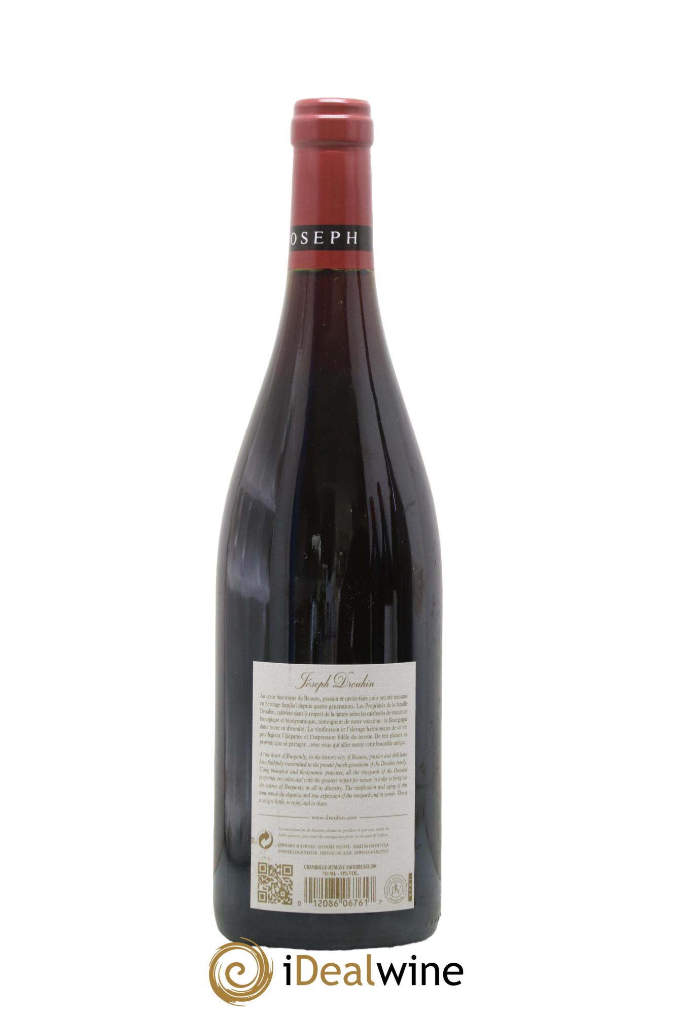 Chambolle-Musigny 1er Cru Les Amoureuses Joseph Drouhin 2009 - Lotto di 1 bottiglia - 1
