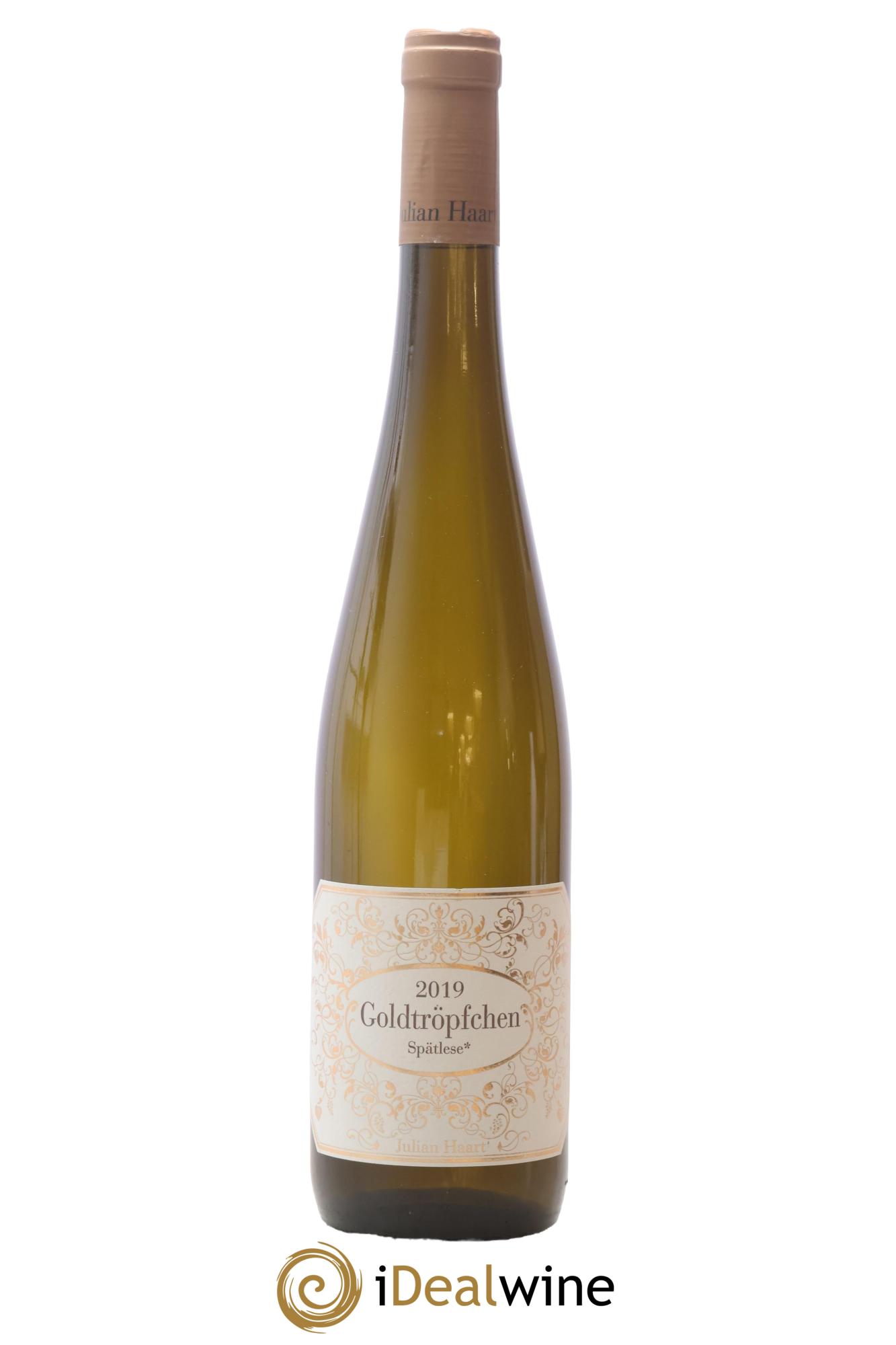 Allemagne Goldtropfchen Spatlese Julian Haart 2019 - Posten von 1 Flasche - 0