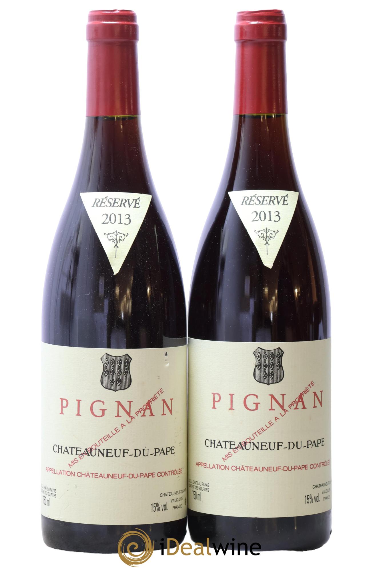 Châteauneuf-du-Pape Pignan Emmanuel Reynaud 2013 - Lot de 2 bouteilles - 0