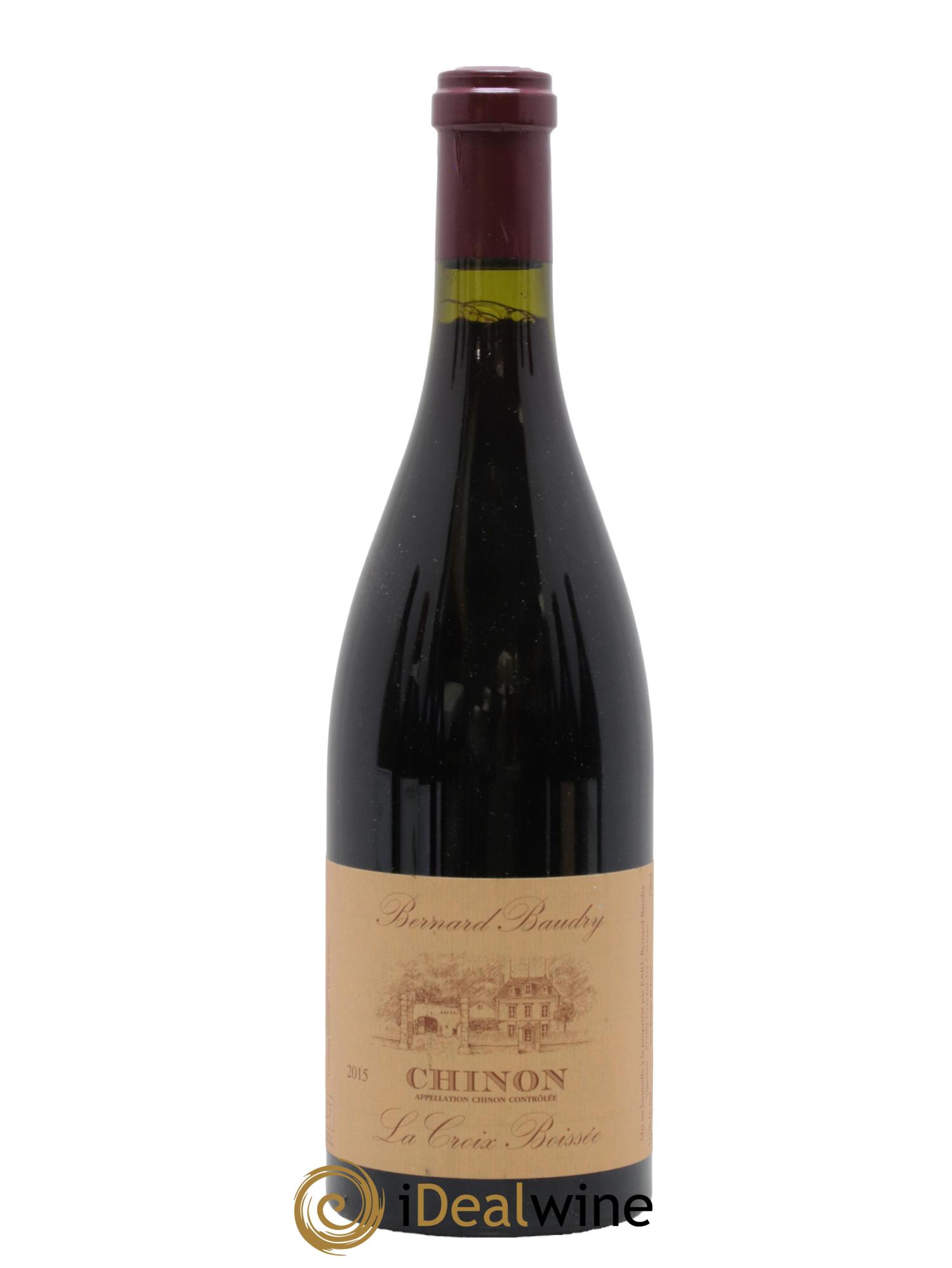 Chinon La Croix Boissée Bernard Baudry 2015 - Posten von 1 Flasche - 0
