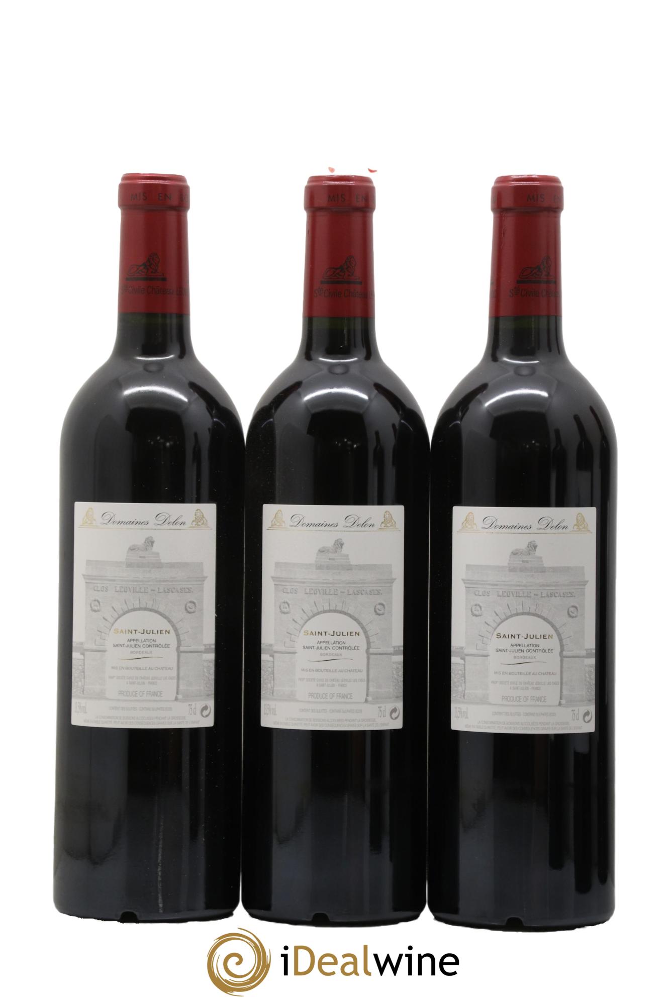 Château Léoville Las Cases 2ème Grand Cru Classé 2010 - Lot of 6 bottles - 3