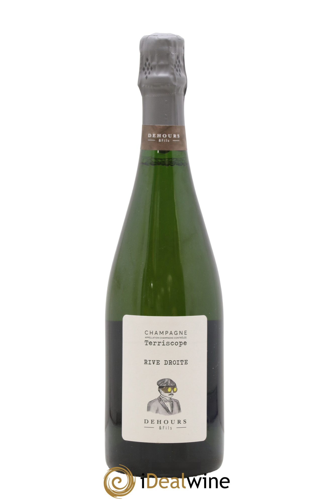 Champagne Extra Brut Terriscope Rive Droite Dehours et Fils - Lotto di 1 bottiglia - 0
