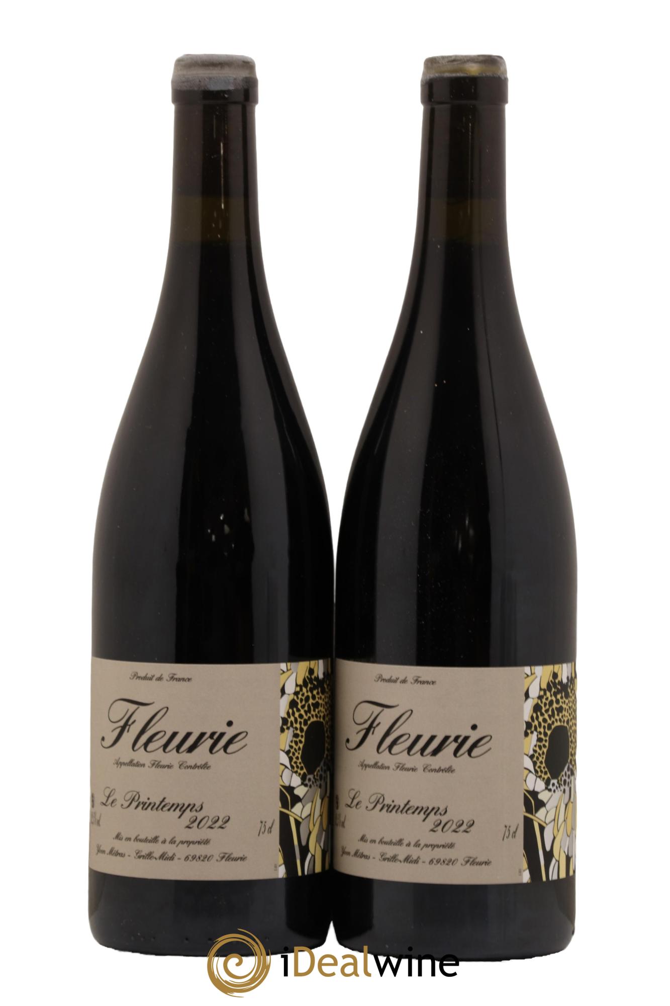 Fleurie Le Printemps Yvon Métras 2022 - Lot de 2 bouteilles - 0