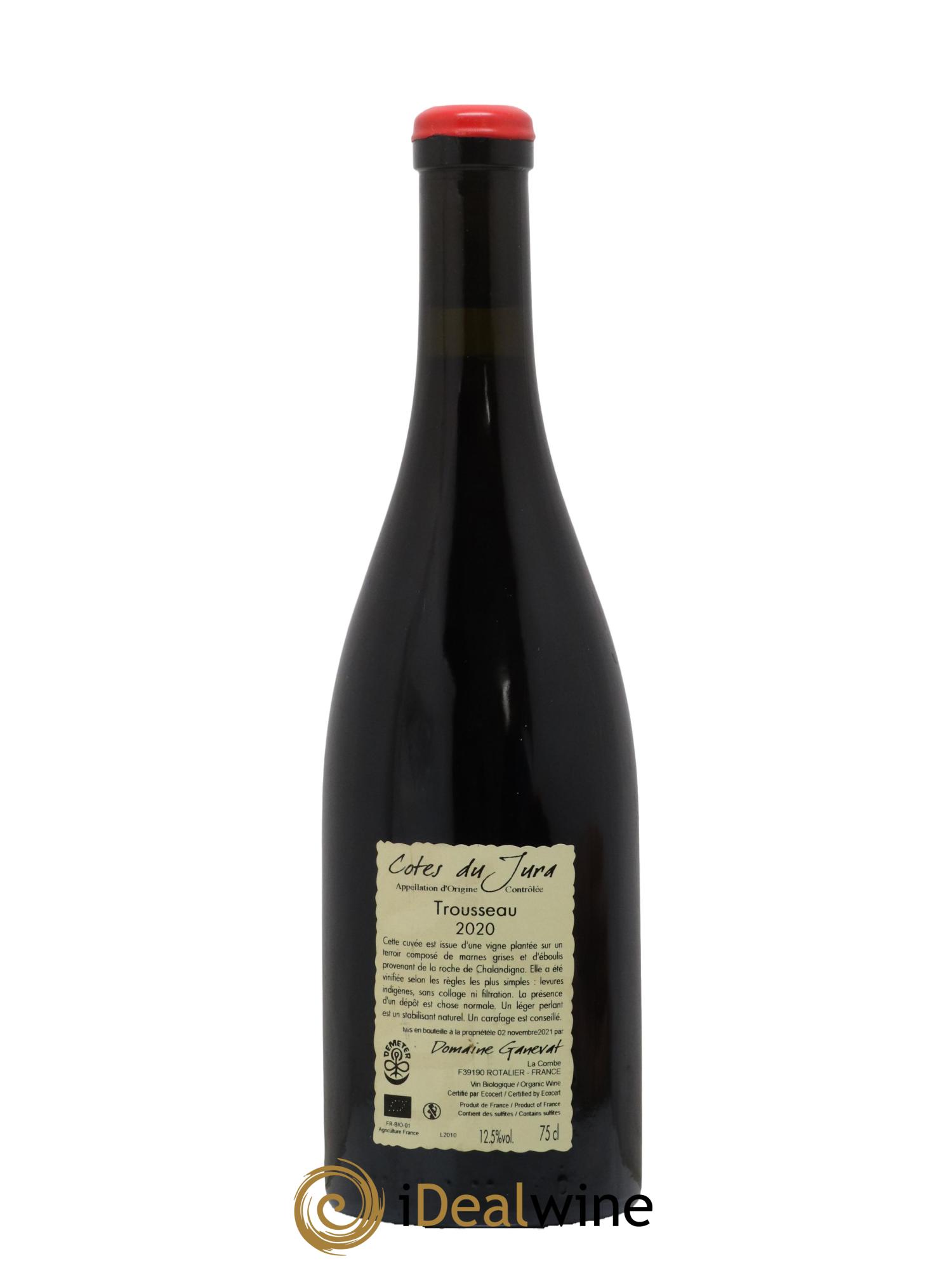 Côtes du Jura Plein Sud Jean-François Ganevat (Domaine) 2020 - Lot de 1 bouteille - 1