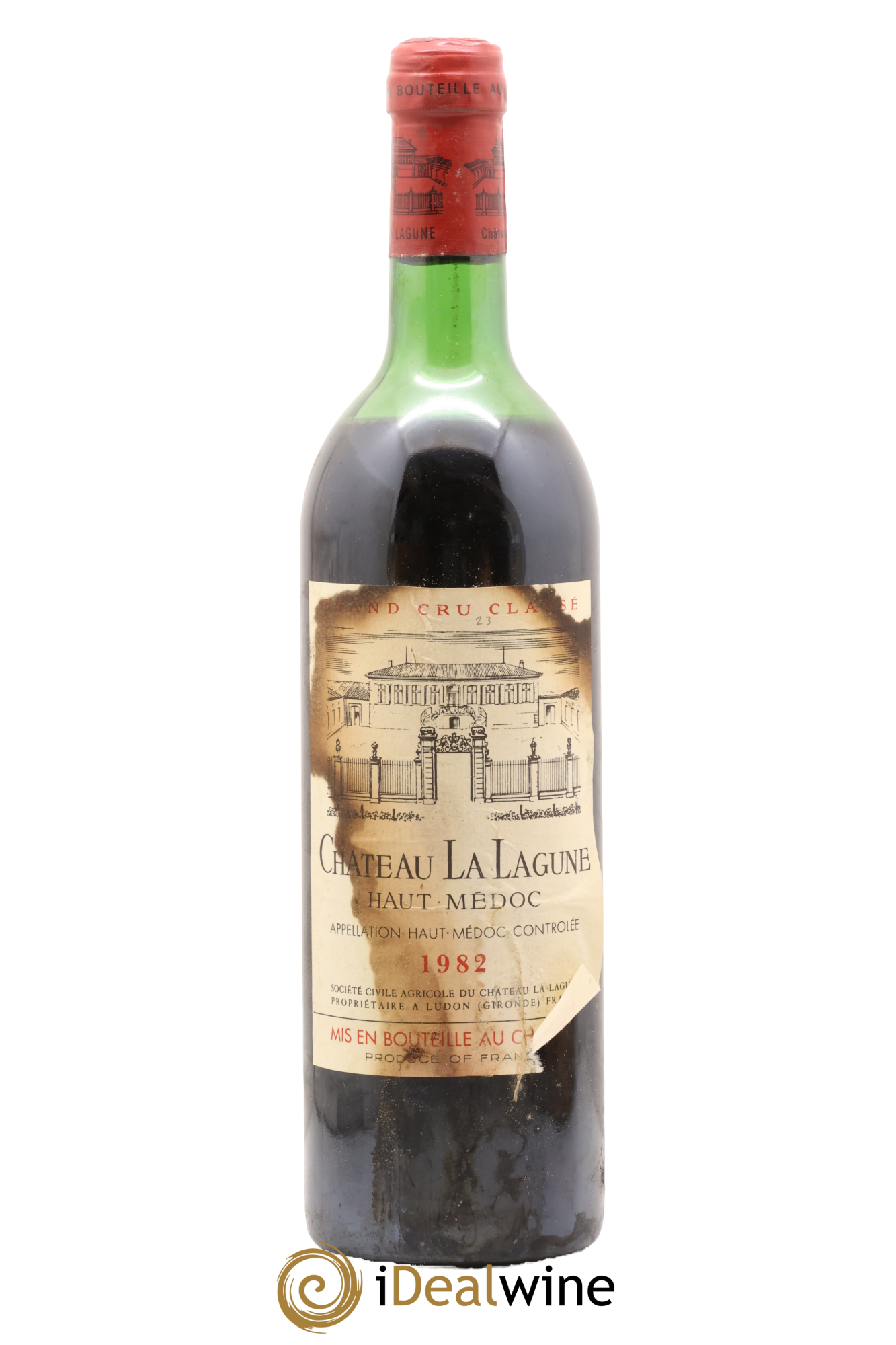 Château la Lagune 3ème Grand Cru Classé 1982 - Posten von 1 Flasche - 0