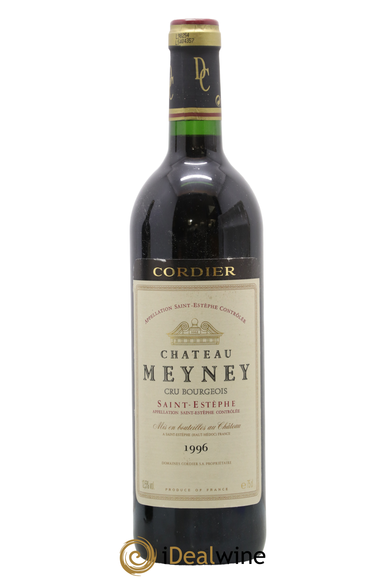 Château Meyney 1996 - Lotto di 1 bottiglia - 0