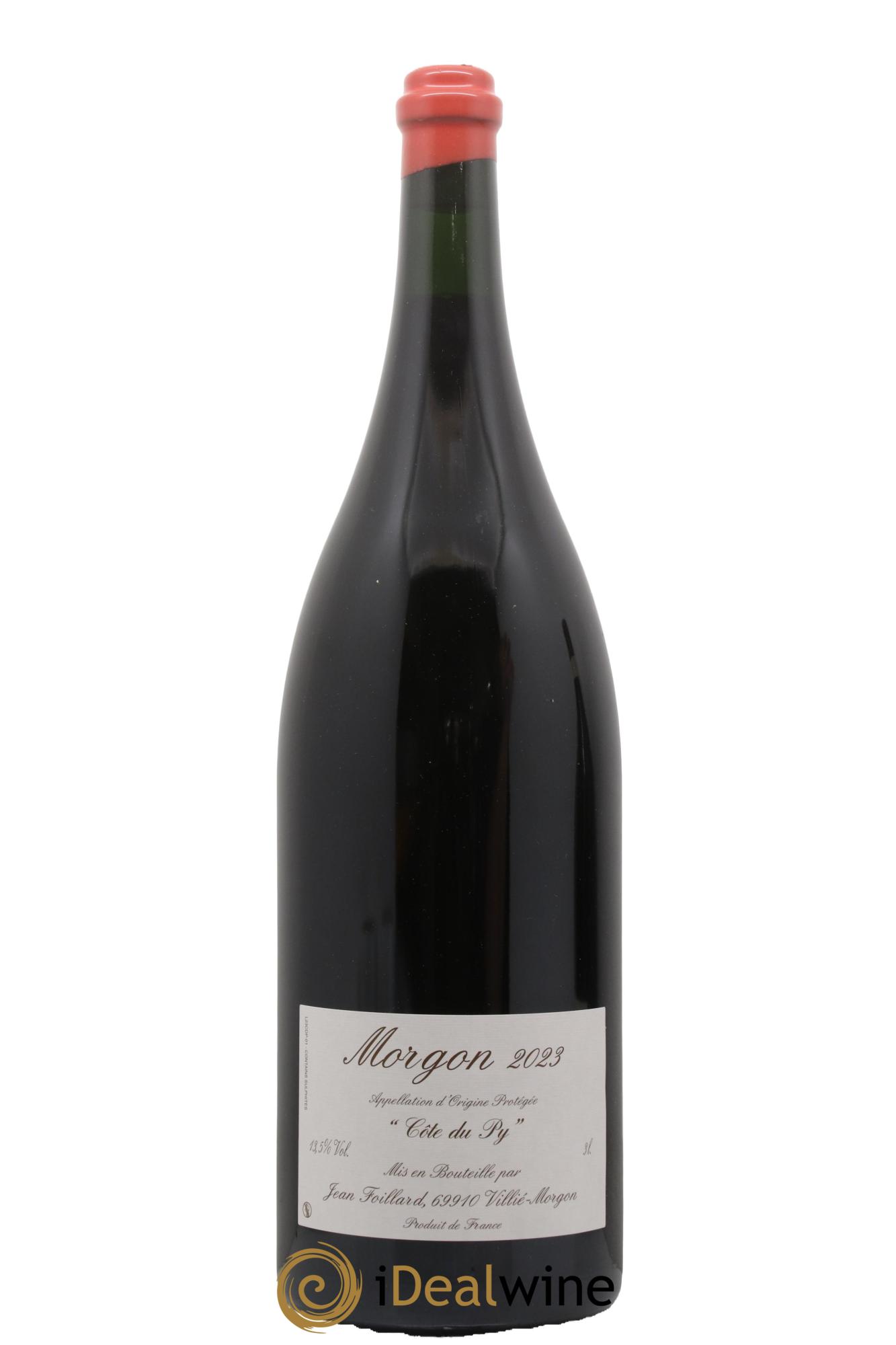 Morgon Côte du Py Jean Foillard 2023 - Lot of 1 double magnum - 0