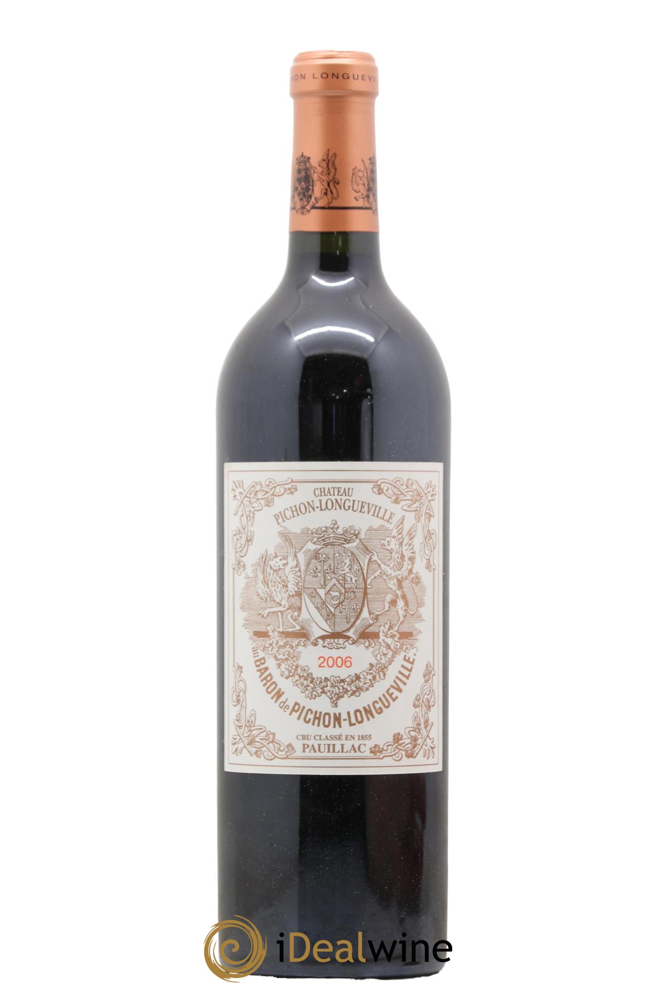 Pichon Longueville Baron 2ème Grand Cru Classé 2006 - Lot de 1 bouteille - 0